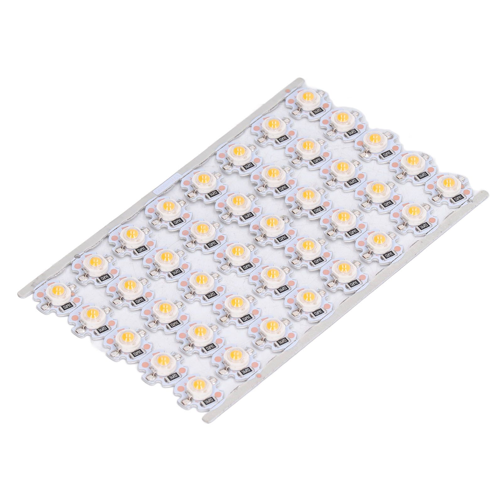 LED Chip Bulb High Brightness Energy Saving DIY Lamp Beads with Aluminum Plate for 1W 12V Headlights Cabinet LightsYellow Light - Image 6