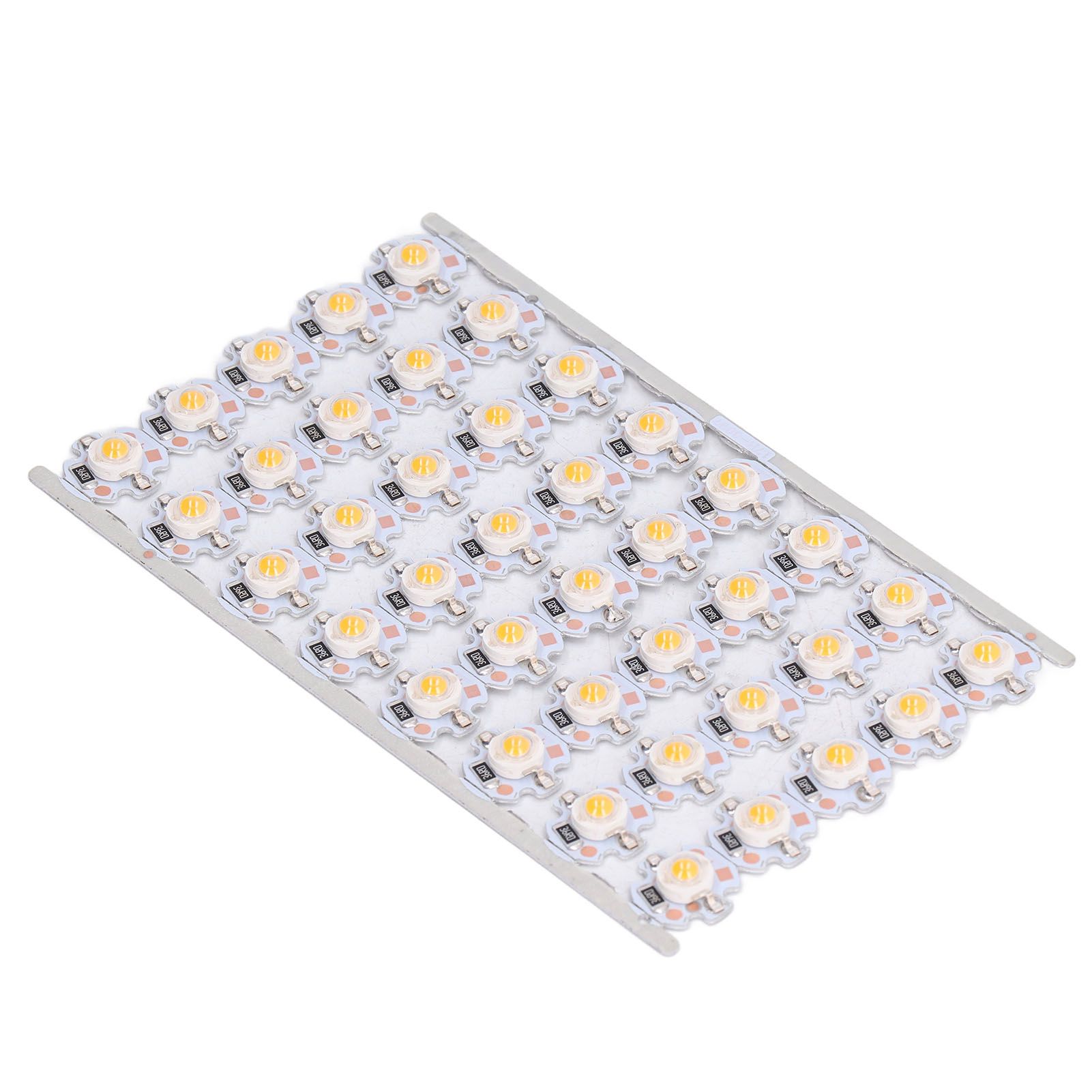 LED Chip Bulb High Brightness Energy Saving DIY Lamp Beads with Aluminum Plate for 1W 12V Headlights Cabinet LightsYellow Light - Image 8