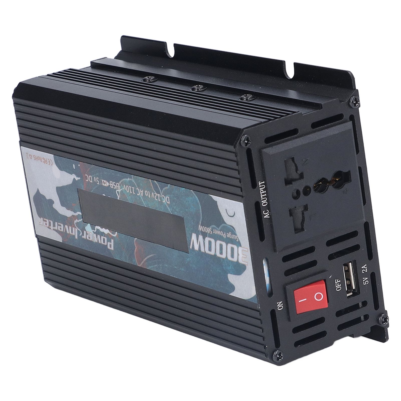 Pure Sine Wave Inverter DC 12V to AC 110V Multifunctional Power Battery Converter for Electrical ApplianceBlack - Image 5