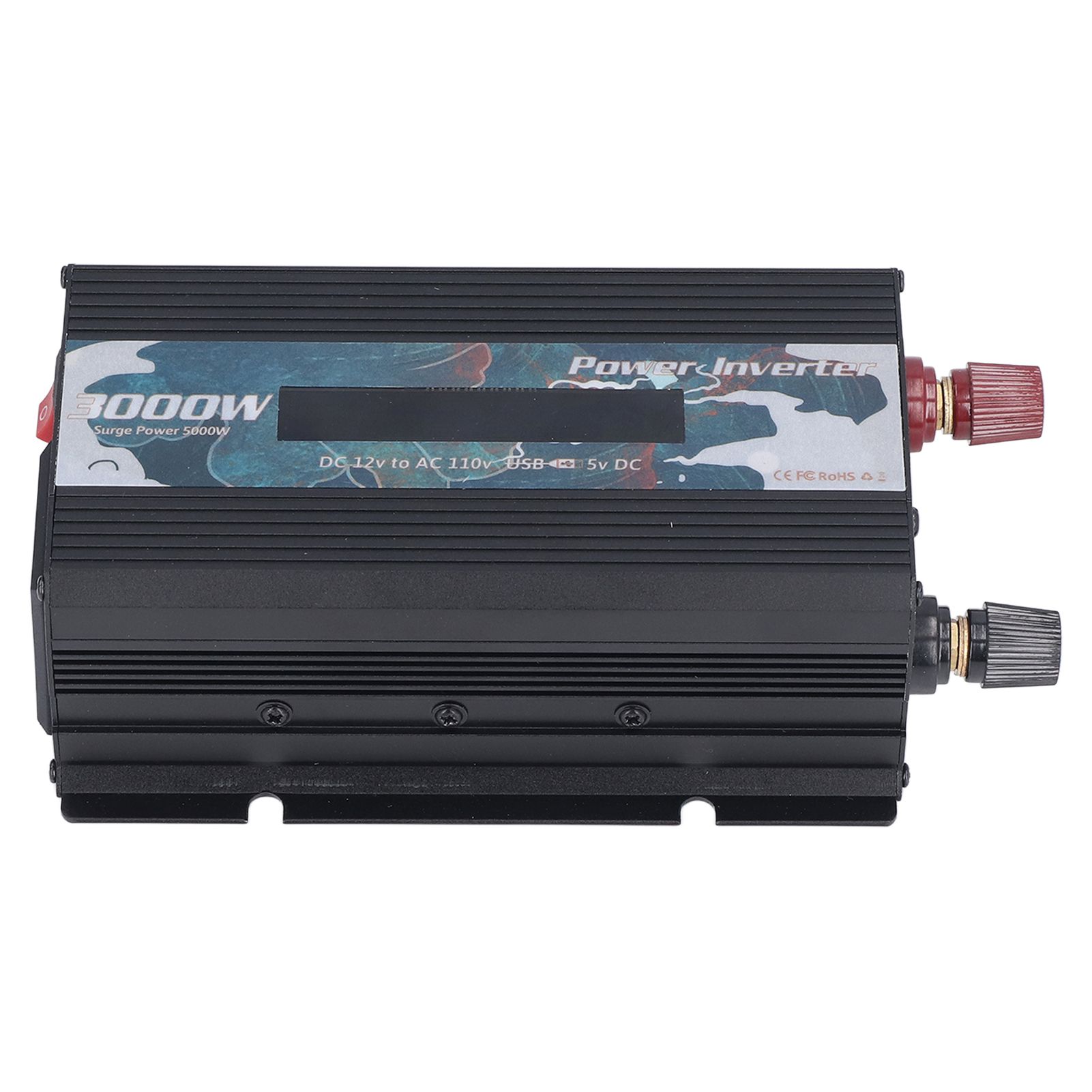 Pure Sine Wave Inverter DC 12V to AC 110V Multifunctional Power Battery Converter for Electrical ApplianceBlack - Image 6