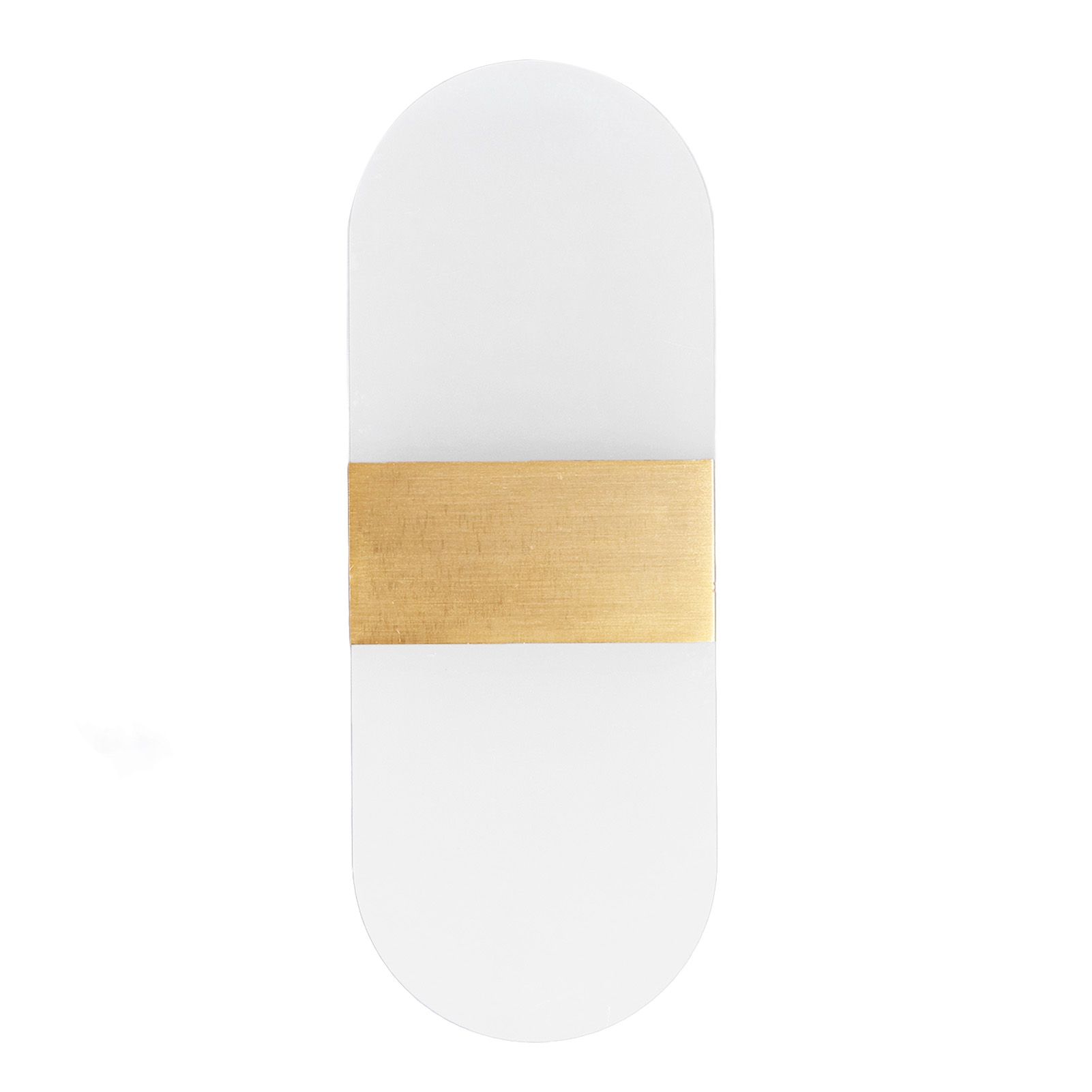 LED Wall Light Acrylic 360° Up Down 6W Warm Modern Wall Lamp for Hallway Bedroom Restaurant 90‑265V Gold - Image 3