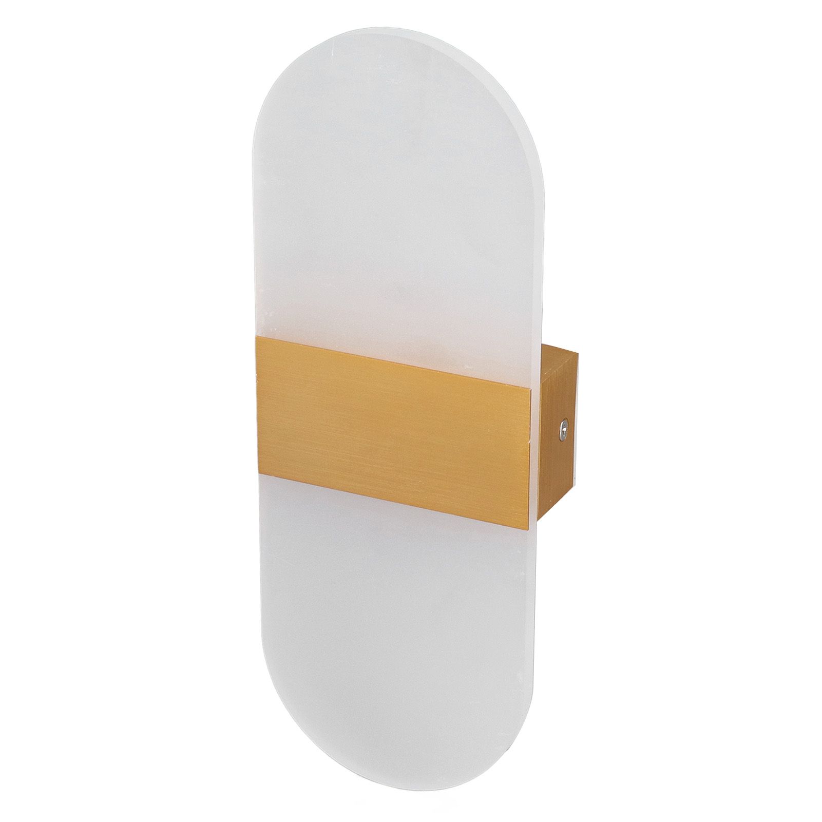 LED Wall Light Acrylic 360° Up Down 6W Warm Modern Wall Lamp for Hallway Bedroom Restaurant 90‑265V Gold - Image 6