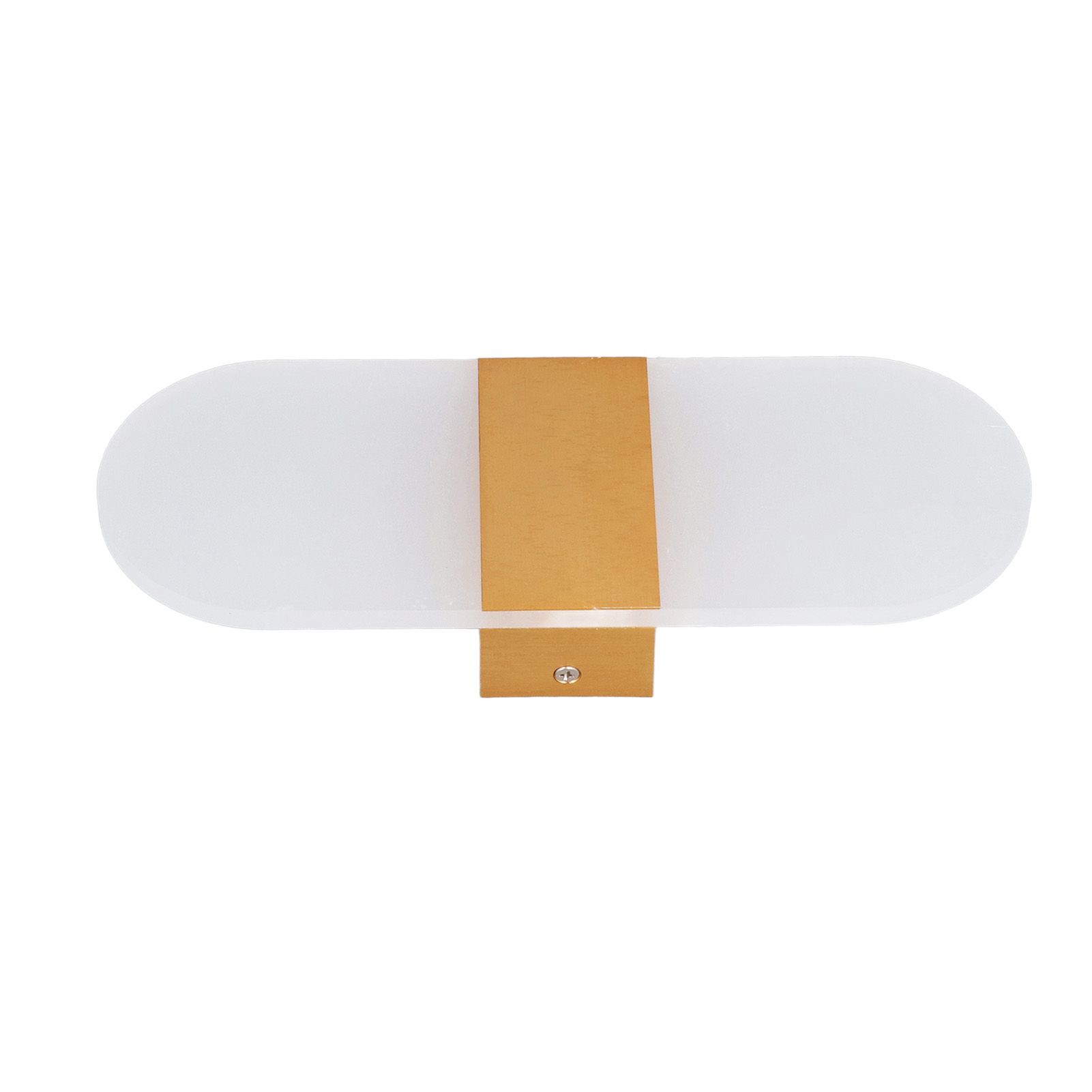 LED Wall Light Acrylic 360° Up Down 6W Warm Modern Wall Lamp for Hallway Bedroom Restaurant 90‑265V Gold - Image 8