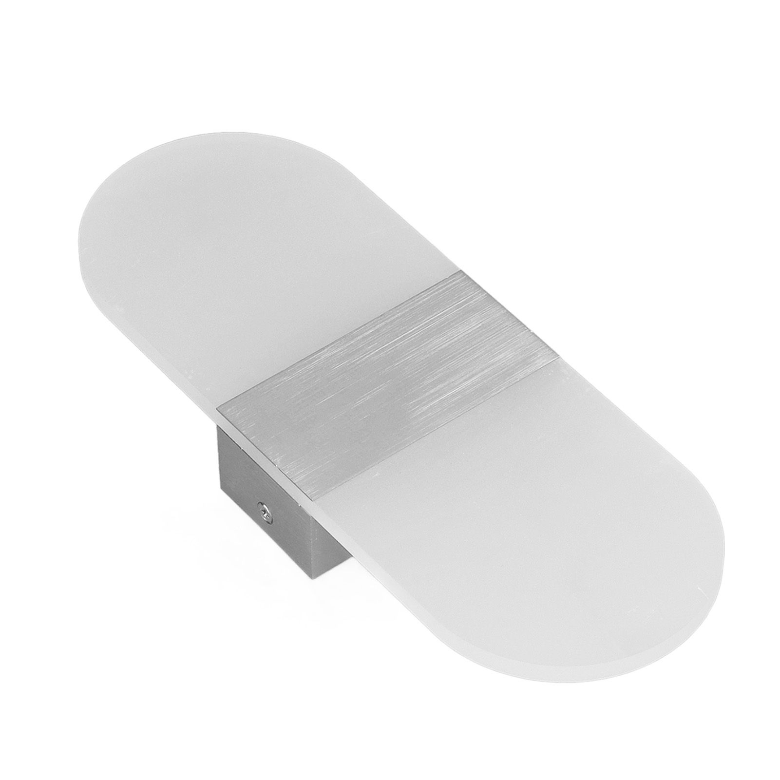 LED Wall Light Acrylic 360° Up Down 6W Warm Modern Wall Lamp for Hallway Bedroom Restaurant 90‑265V White - Image 8
