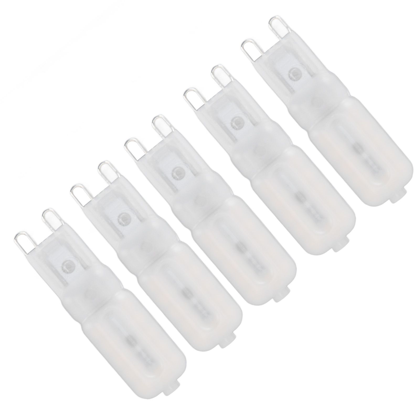 5Pcs G9 LED Bulb Brightness Dimmable High Color Rendering White Shell 22 LEDs Light Bulb for Landscape Lights AC 220V Warm Light - Image 2