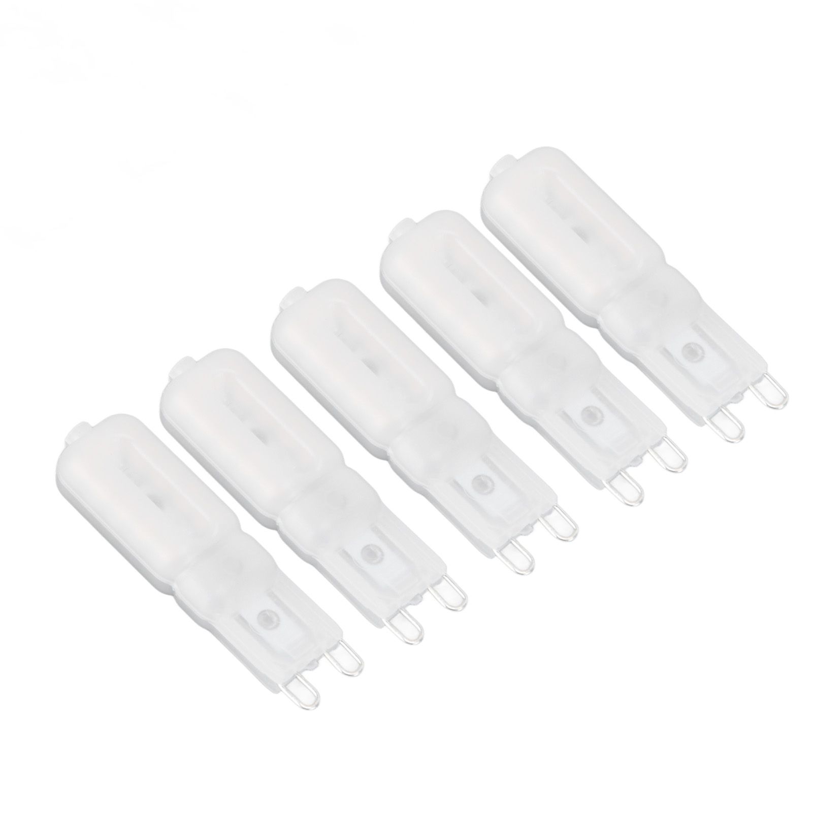 5Pcs G9 LED Bulb Brightness Dimmable High Color Rendering White Shell 22 LEDs Light Bulb for Landscape Lights AC 220V Warm Light - Image 3