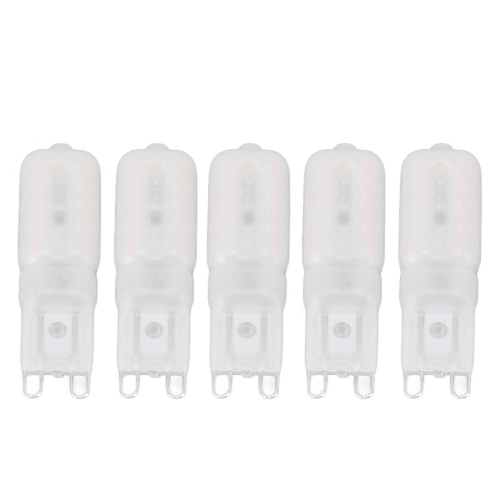 5Pcs G9 LED Bulb Brightness Dimmable High Color Rendering White Shell 22 LEDs Light Bulb for Landscape Lights AC 220V Warm Light - Image 6