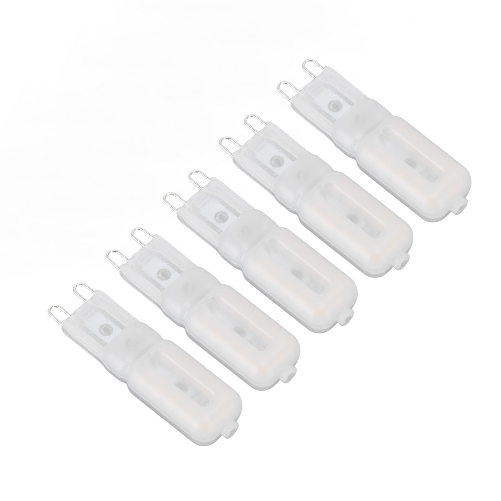 5Pcs G9 LED Bulb Brightness Dimmable High Color Rendering White Shell 22 LEDs Light Bulb for Landscape Lights AC 220V Warm Light - Image 7