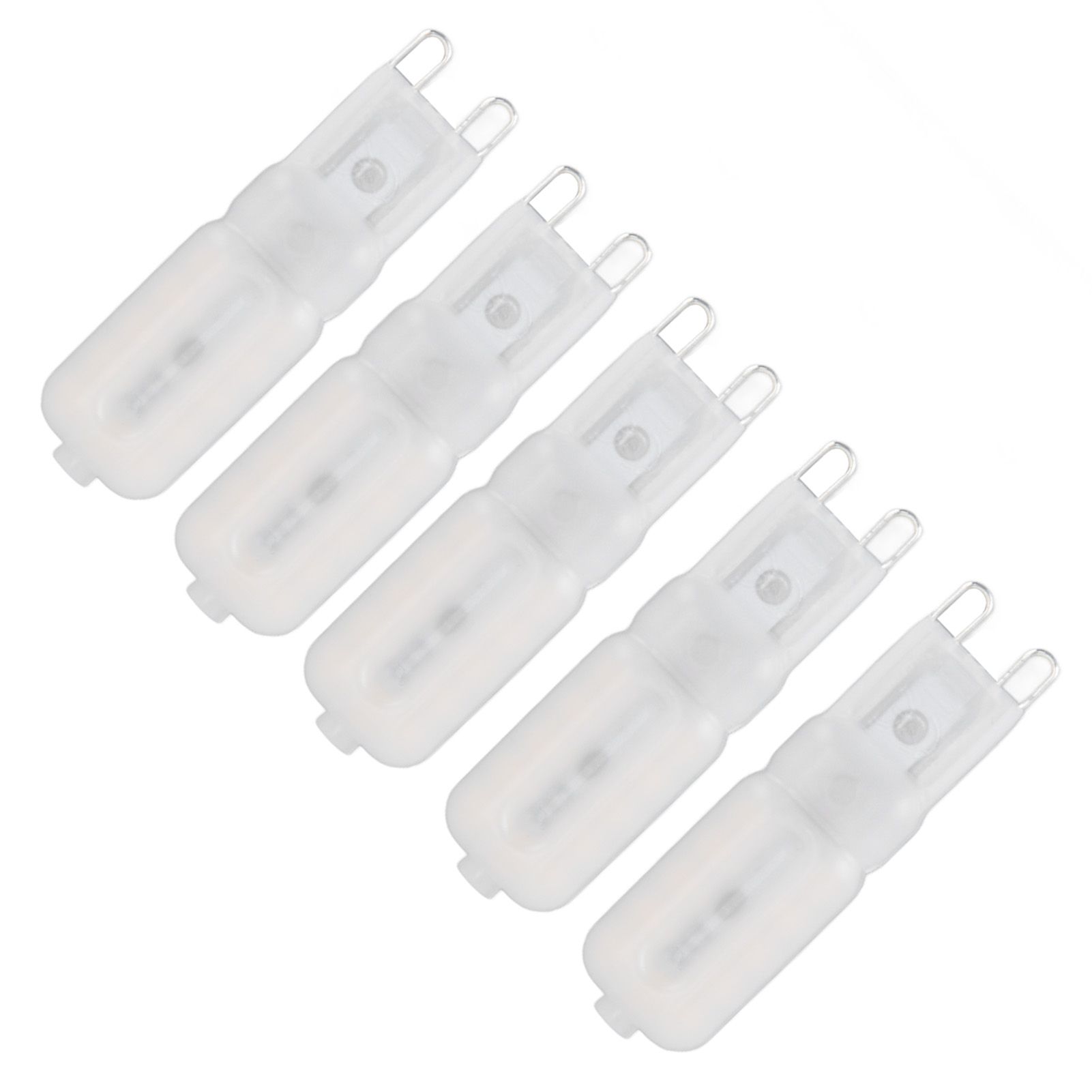 5Pcs G9 LED Bulb Brightness Dimmable High Color Rendering White Shell 22 LEDs Light Bulb for Landscape Lights AC 220V Warm Light - Image 8