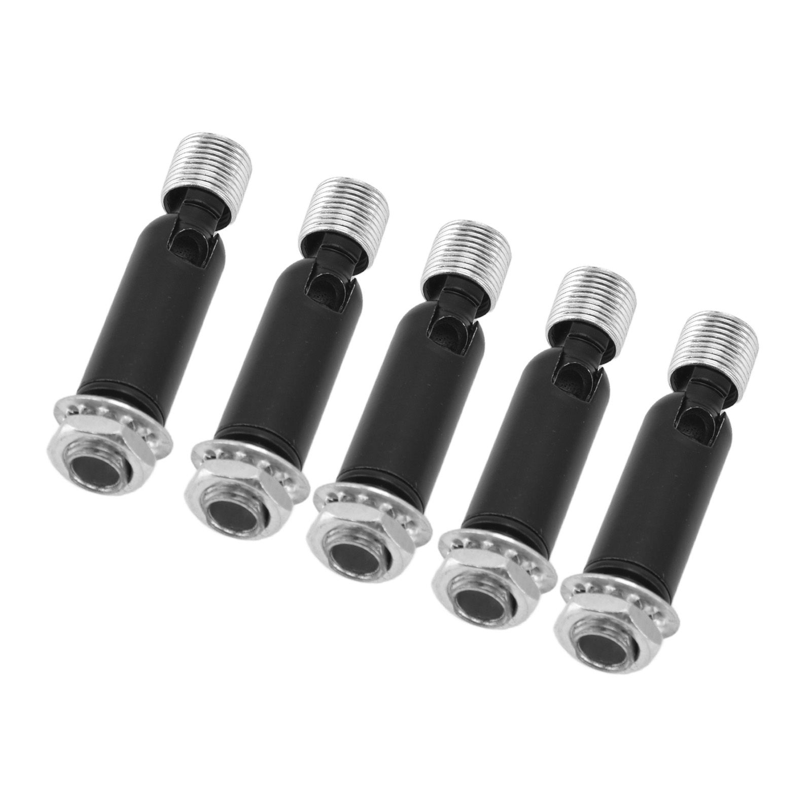 5Pcs M10 Sloped Ceiling Adapter for Ceiling Lamp Pendant Light Chandelier Track Suspension Accessories M10 External Gear Steering Joint Black - Image 2