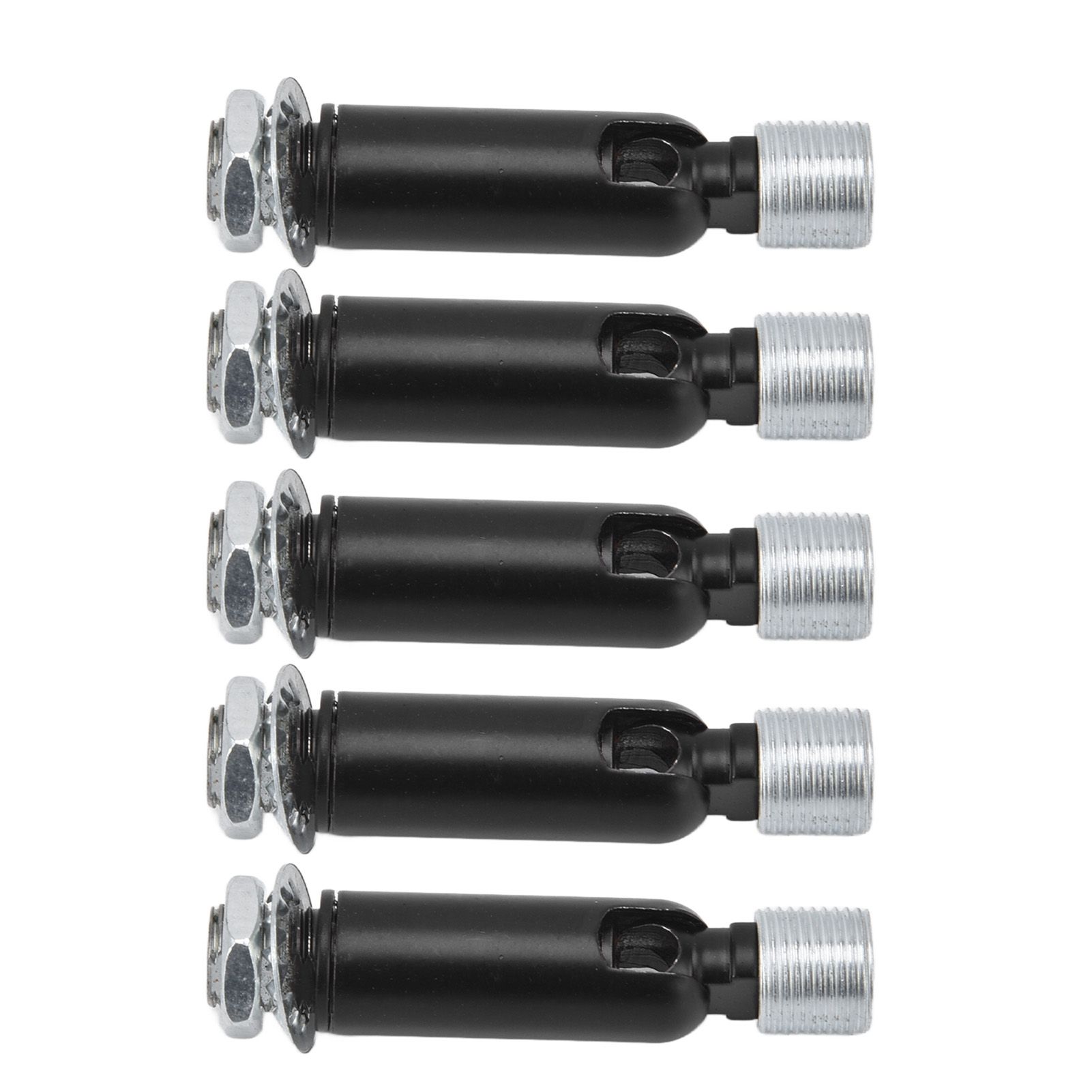 5Pcs M10 Sloped Ceiling Adapter for Ceiling Lamp Pendant Light Chandelier Track Suspension Accessories M10 External Gear Steering Joint Black - Image 4