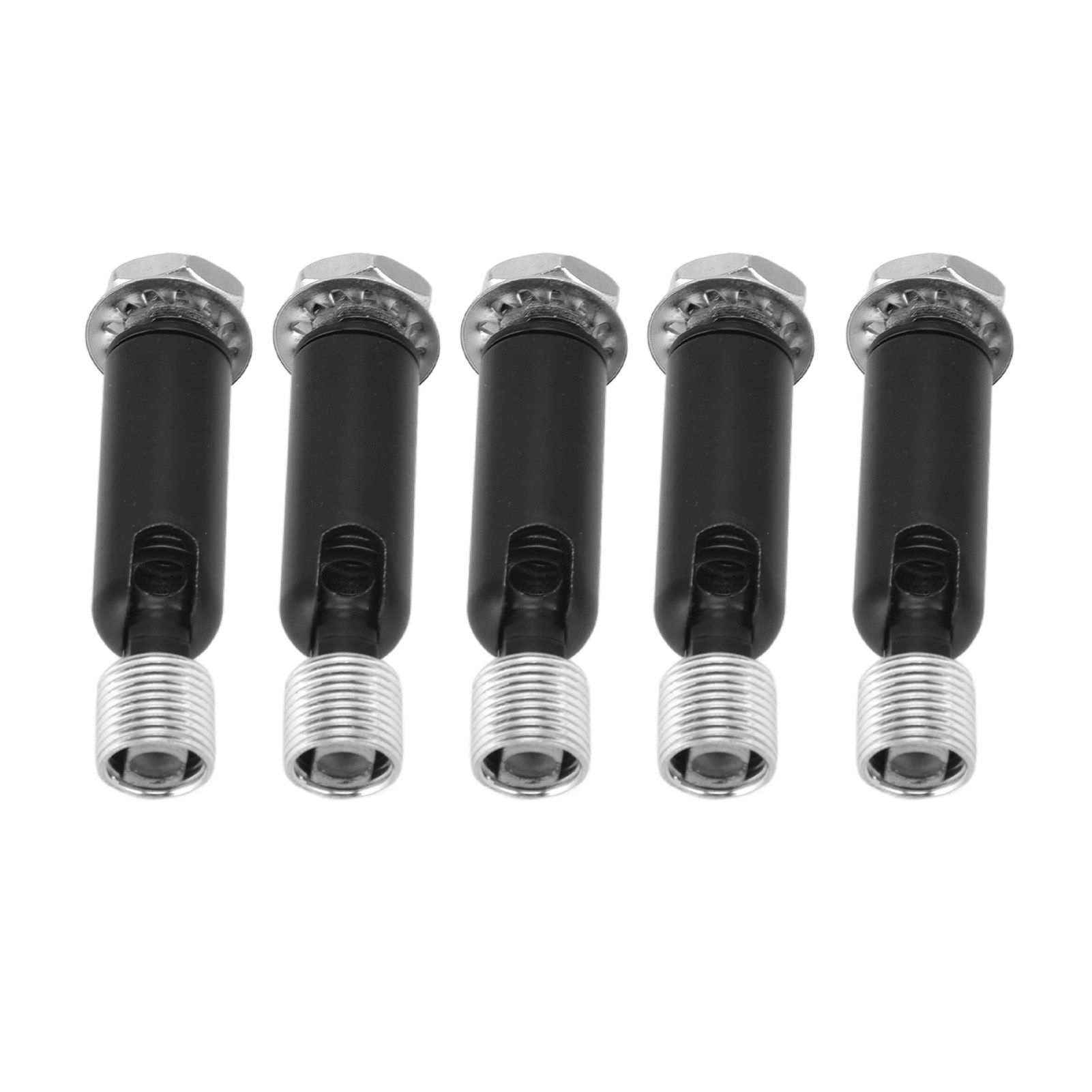 5Pcs M10 Sloped Ceiling Adapter for Ceiling Lamp Pendant Light Chandelier Track Suspension Accessories M10 External Gear Steering Joint Black - Image 5