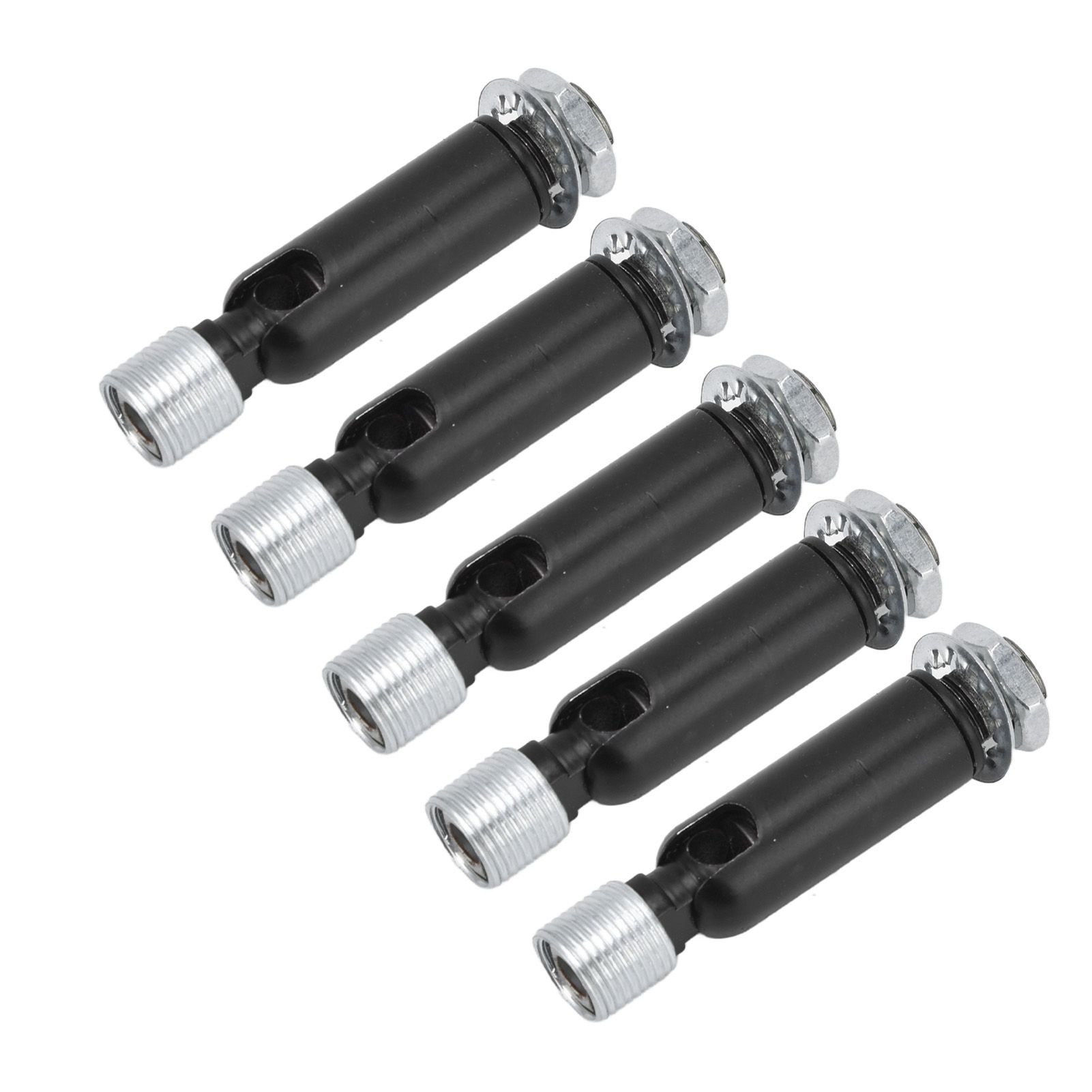 5Pcs M10 Sloped Ceiling Adapter for Ceiling Lamp Pendant Light Chandelier Track Suspension Accessories M10 External Gear Steering Joint Black - Image 6