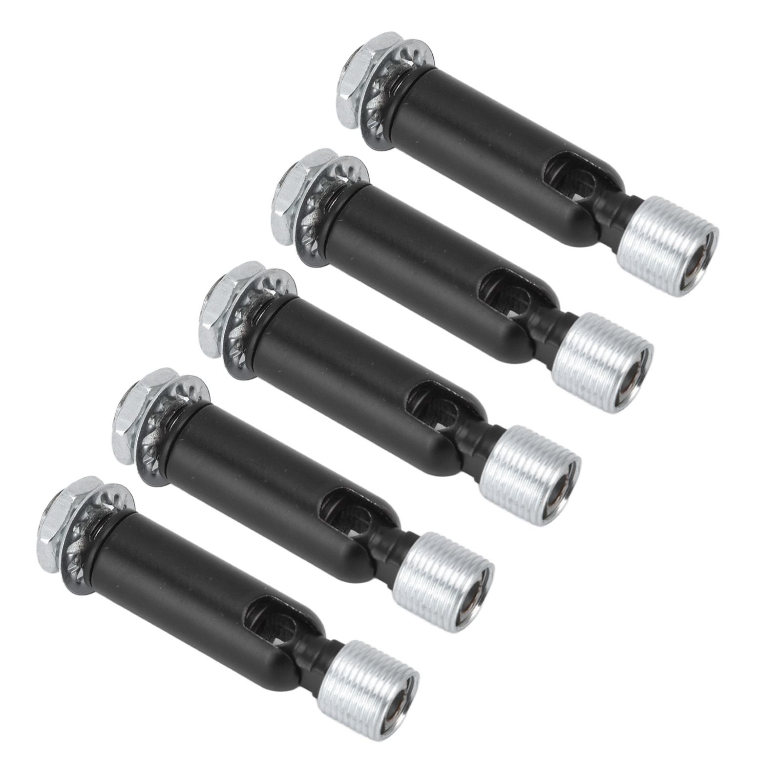5Pcs M10 Sloped Ceiling Adapter for Ceiling Lamp Pendant Light Chandelier Track Suspension Accessories M10 External Gear Steering Joint Black - Image 8