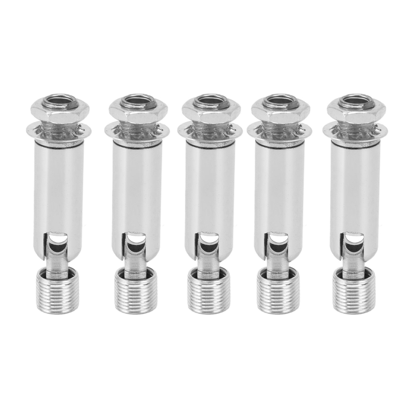 5Pcs M10 Sloped Ceiling Adapter for Ceiling Lamp Pendant Light Chandelier Track Suspension Accessories M10 External Gear Steering Joint Chrome - Image 2