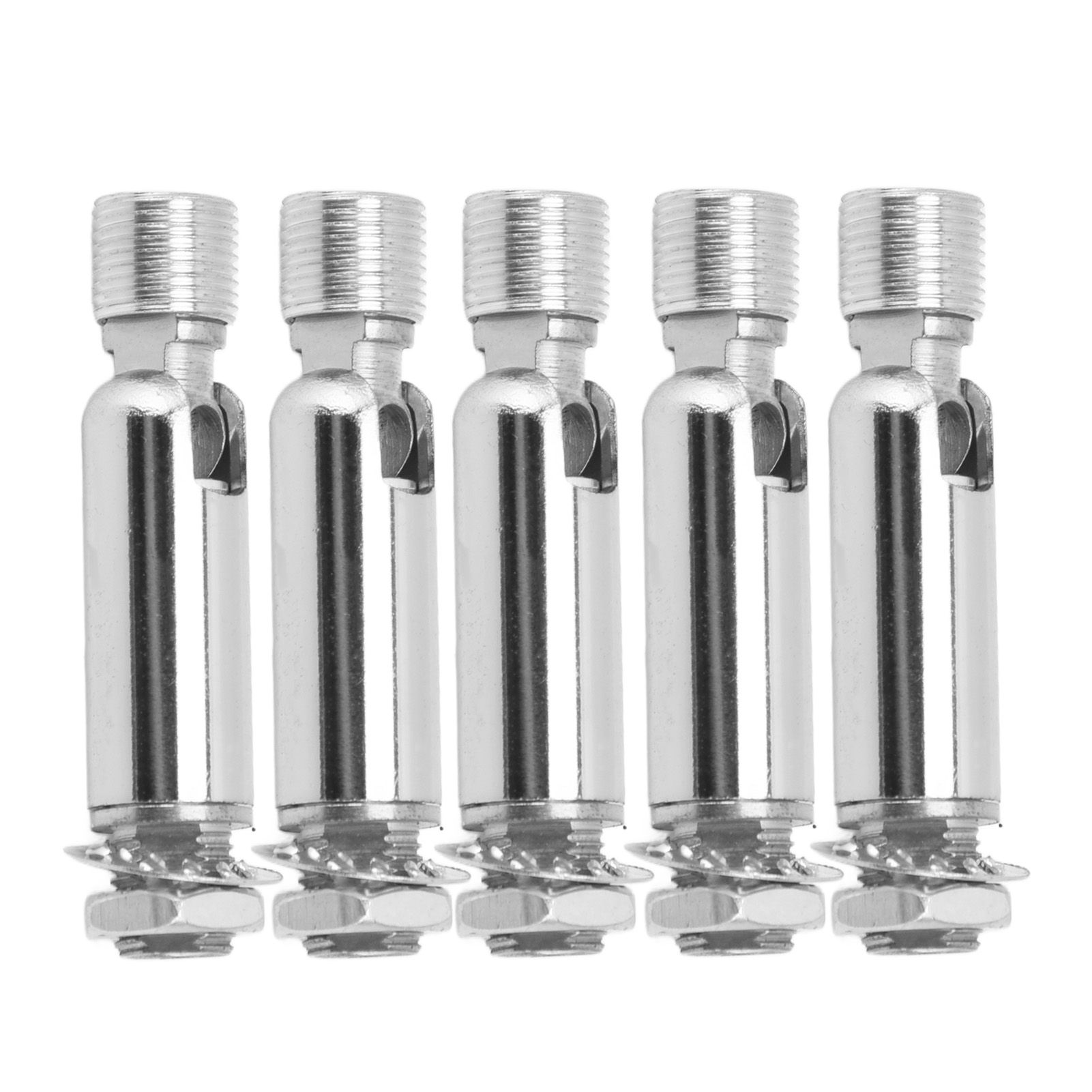 5Pcs M10 Sloped Ceiling Adapter for Ceiling Lamp Pendant Light Chandelier Track Suspension Accessories M10 External Gear Steering Joint Chrome - Image 6
