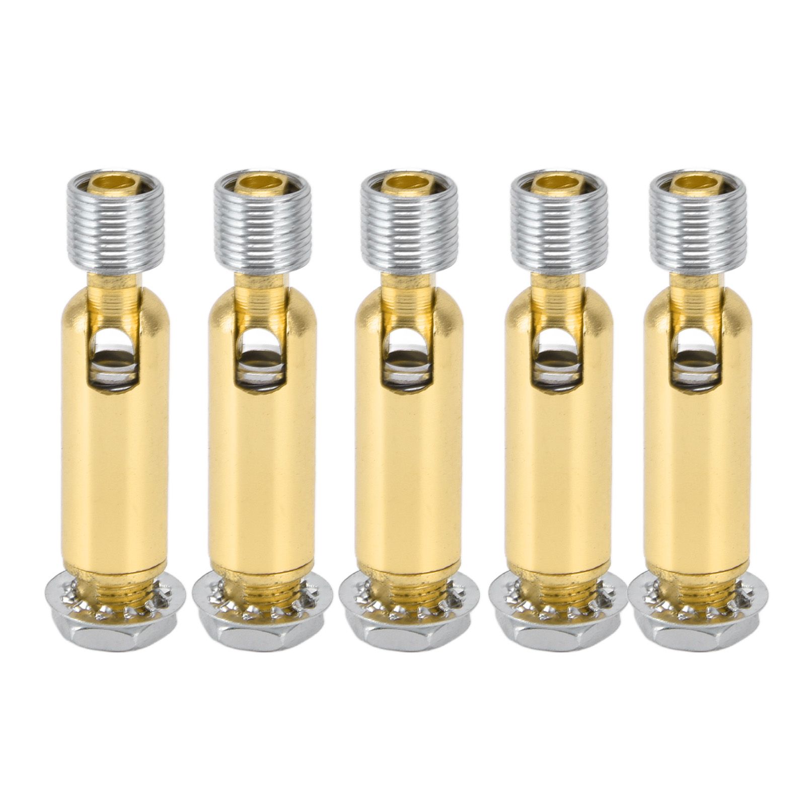 5Pcs M10 Sloped Ceiling Adapter for Ceiling Lamp Pendant Light Chandelier Track Suspension Accessories M10 External Gear Steering Joint Bronze - Image 1