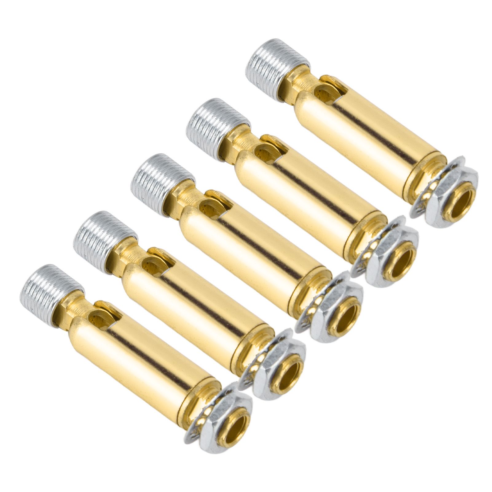 5Pcs M10 Sloped Ceiling Adapter for Ceiling Lamp Pendant Light Chandelier Track Suspension Accessories M10 External Gear Steering Joint Bronze - Image 2