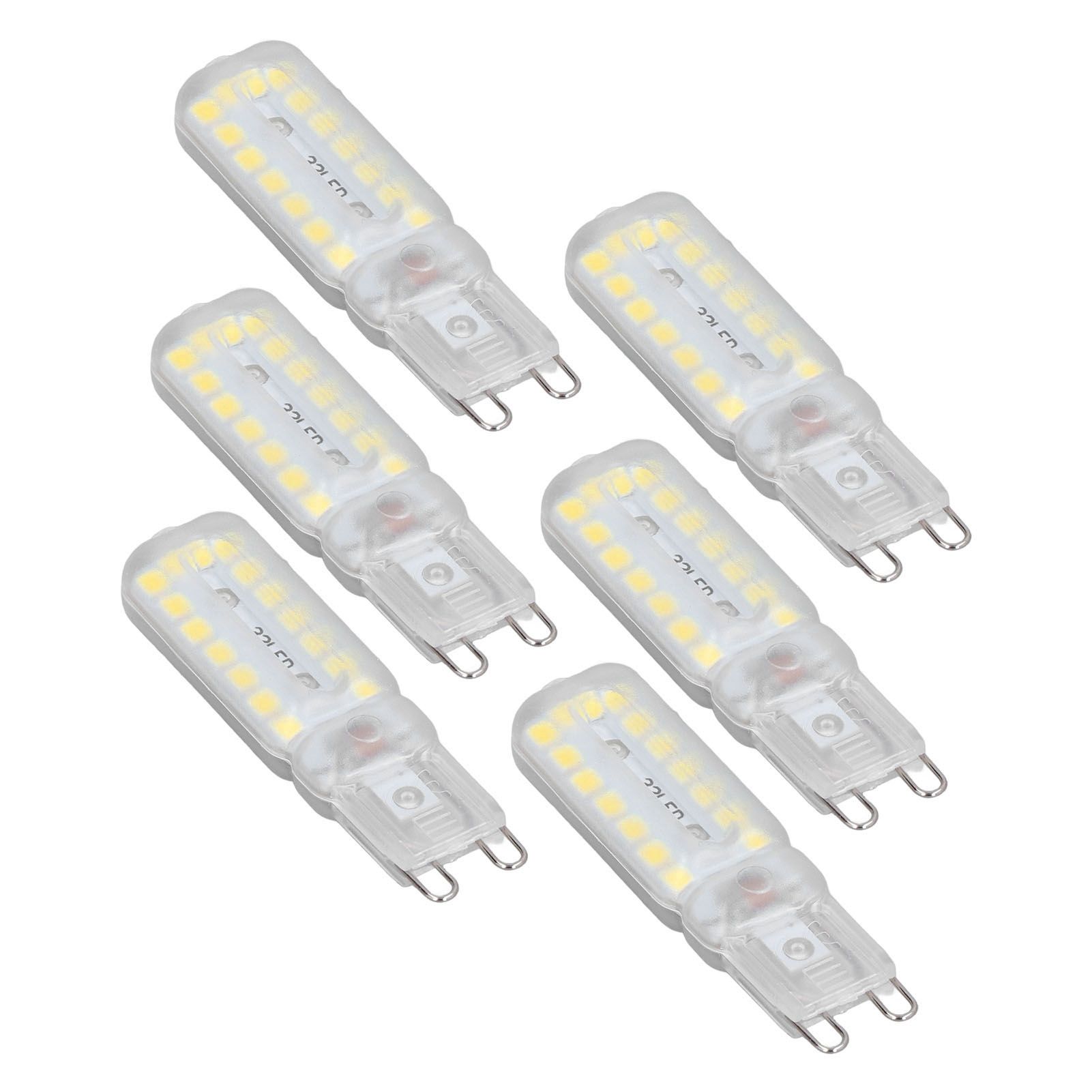 6pcs G9 LED Bulbs 7W Dimmable 360° Illumination Replacement Light Bulb for Wall Desk Cabinet Lamp Natural White 220-240V - Image 7