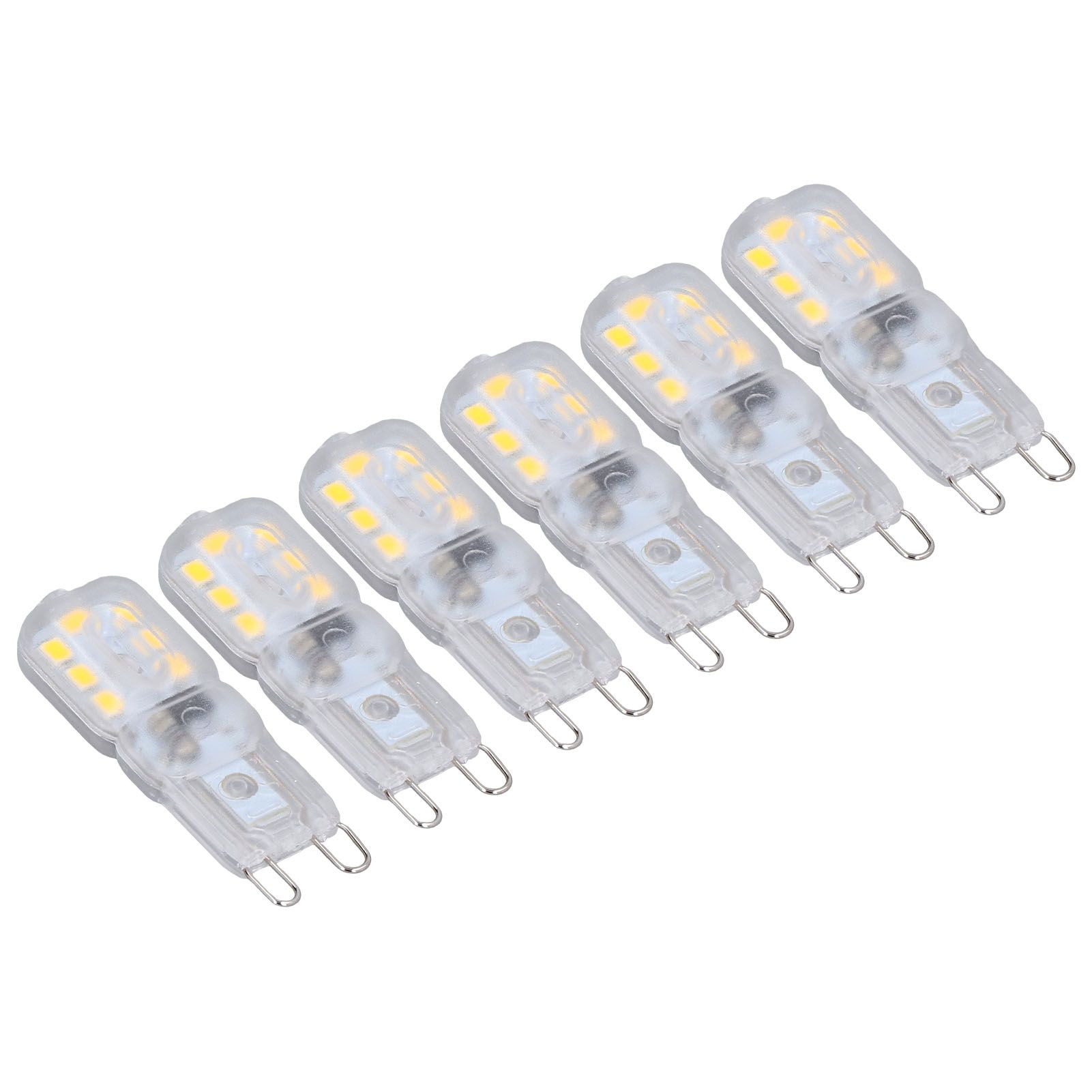 G9 Bulb Dimmable Eye Protection Energy Saving 14 LEDs 3W Light Bulb for Chandelier Table Lamp 6pcs Natural Light 220V - Image 4