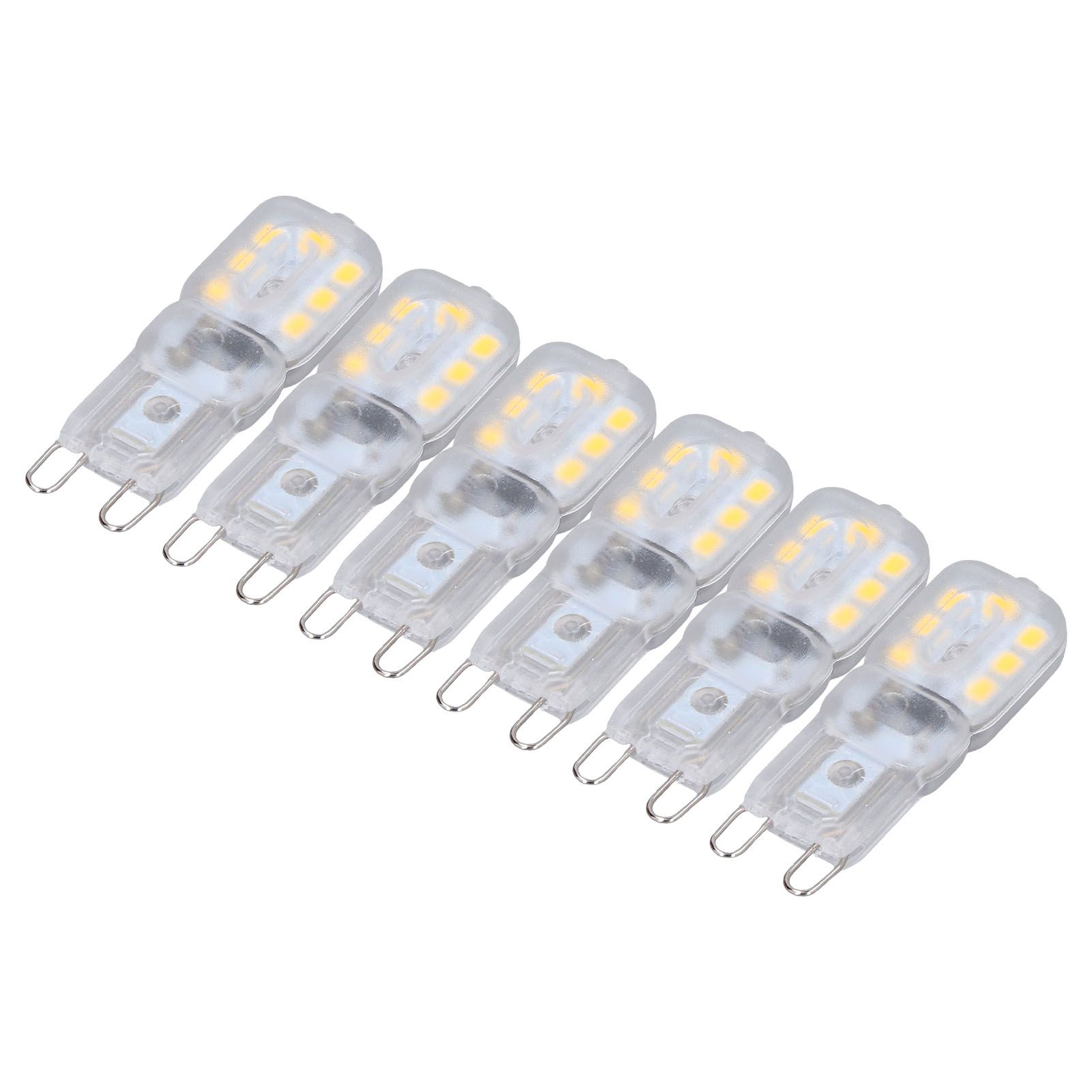 G9 Bulb Dimmable Eye Protection Energy Saving 14 LEDs 3W Light Bulb for Chandelier Table Lamp 6pcs Natural Light 220V - Image 5