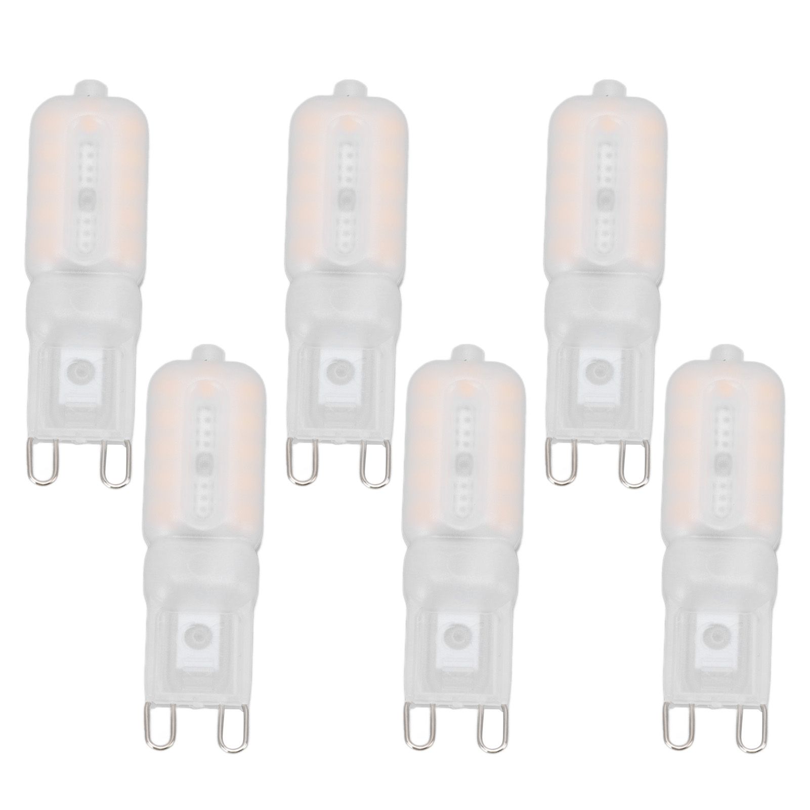 G9 Light Bulb Dimmable Eye Protection Energy Saving 5W 22 LED Small Bulbs for Ceiling Lamp Desk Lamp 6pcs Warm Light 220V - Image 4