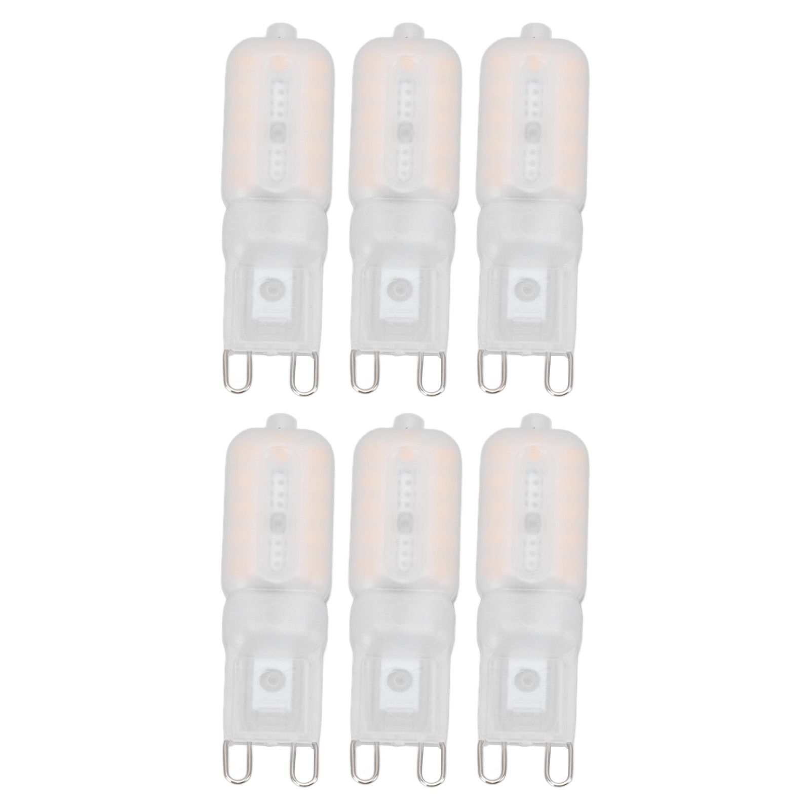 G9 Light Bulb Dimmable Eye Protection Energy Saving 5W 22 LED Small Bulbs for Ceiling Lamp Desk Lamp 6pcs Warm Light 220V - Image 5