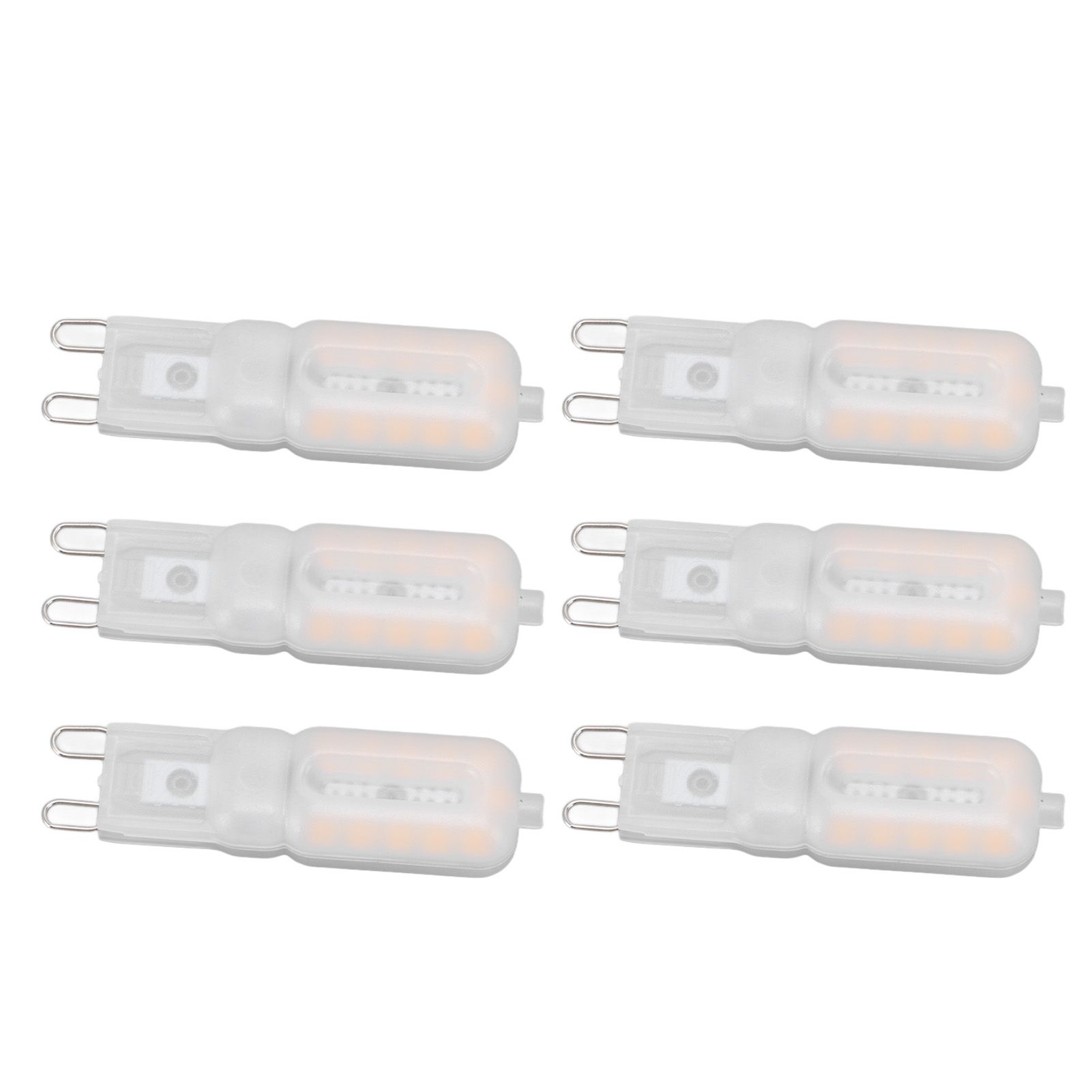 G9 Light Bulb Dimmable Eye Protection Energy Saving 5W 22 LED Small Bulbs for Ceiling Lamp Desk Lamp 6pcs Warm Light 220V - Image 6