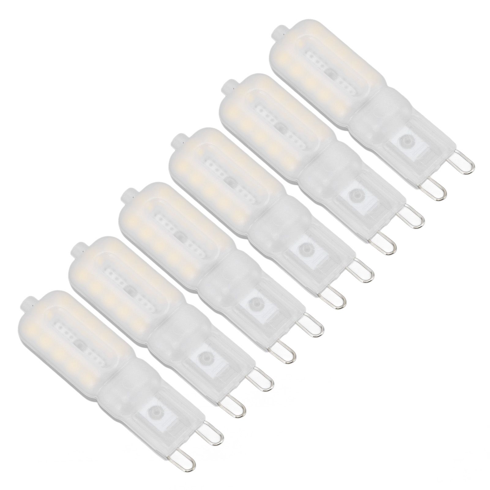 G9 Light Bulb Dimmable Eye Protection Energy Saving 5W 22 LED Small Bulbs for Ceiling Lamp Desk Lamp 6pcs Natural Light 220V - Image 4