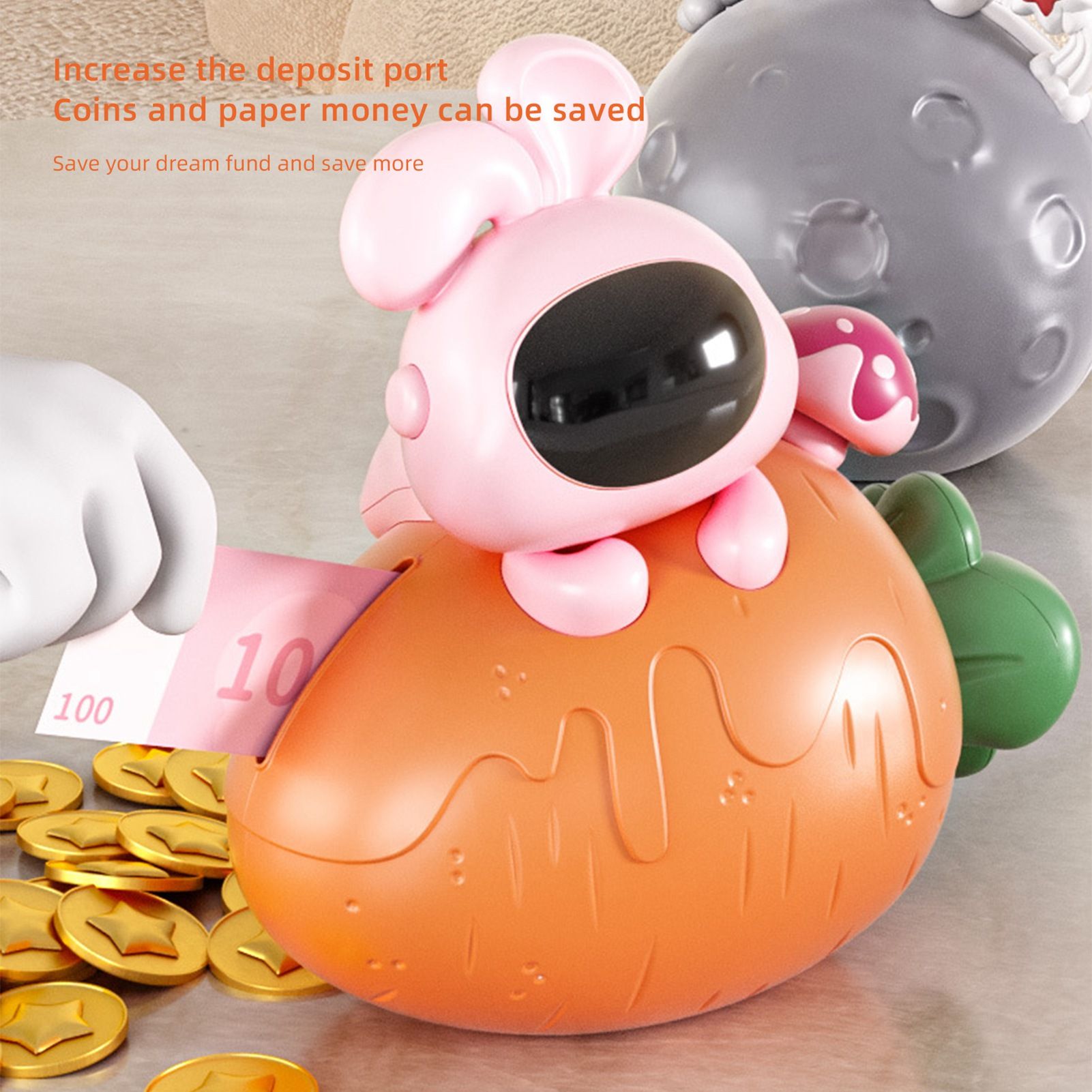 Piggy Bank Cute Coin Bank for Girls and Boys - Image 5