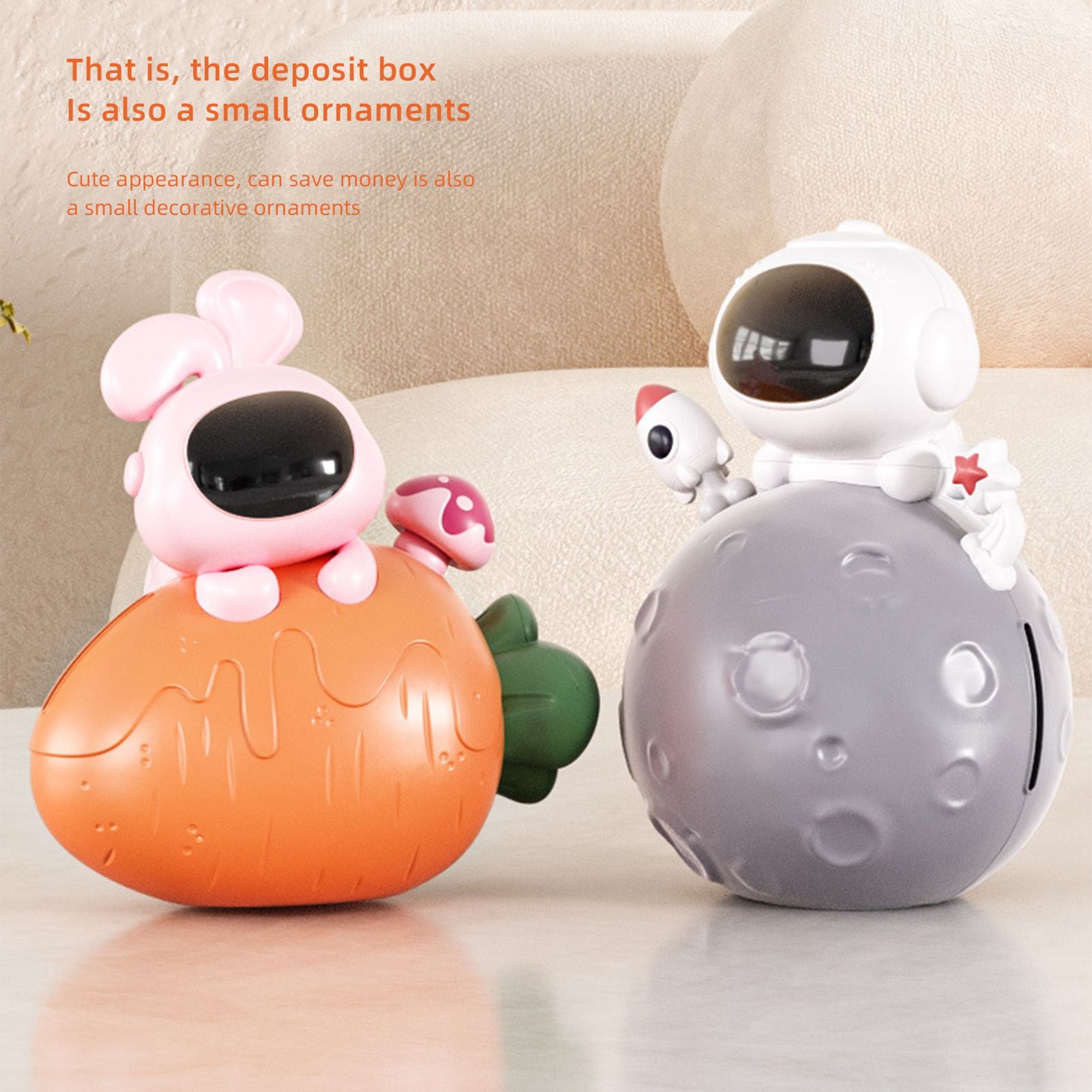 Piggy Bank Cute Coin Bank for Girls and Boys - Image 6