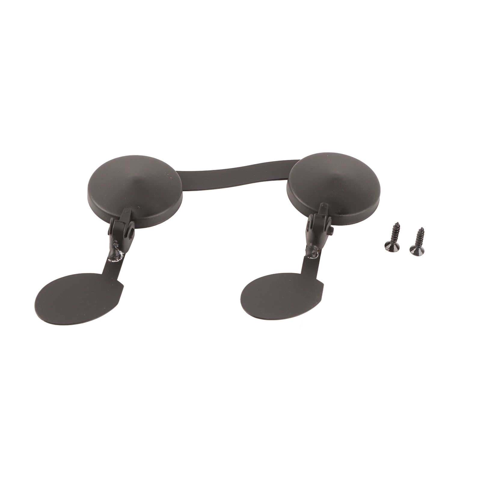 Black Note Wall Lamp Candlestick Wall Mounted Candle Holders Music Note Wall Decors - Image 1