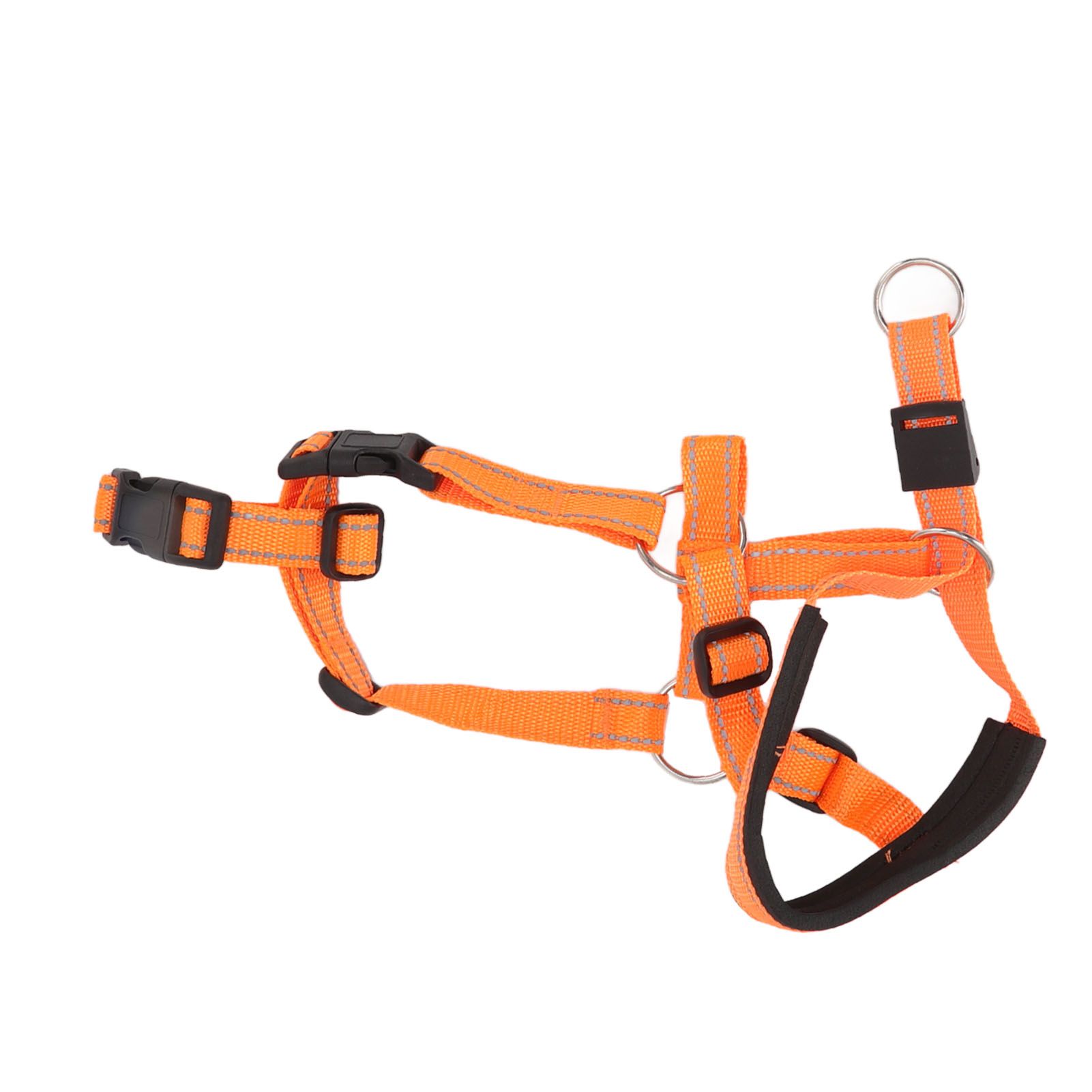 Dog Head Collar Breathable Dog Head Harness Dog Mouth Cover with Adjustable Strap for Outdoor Orange XL - Image 7