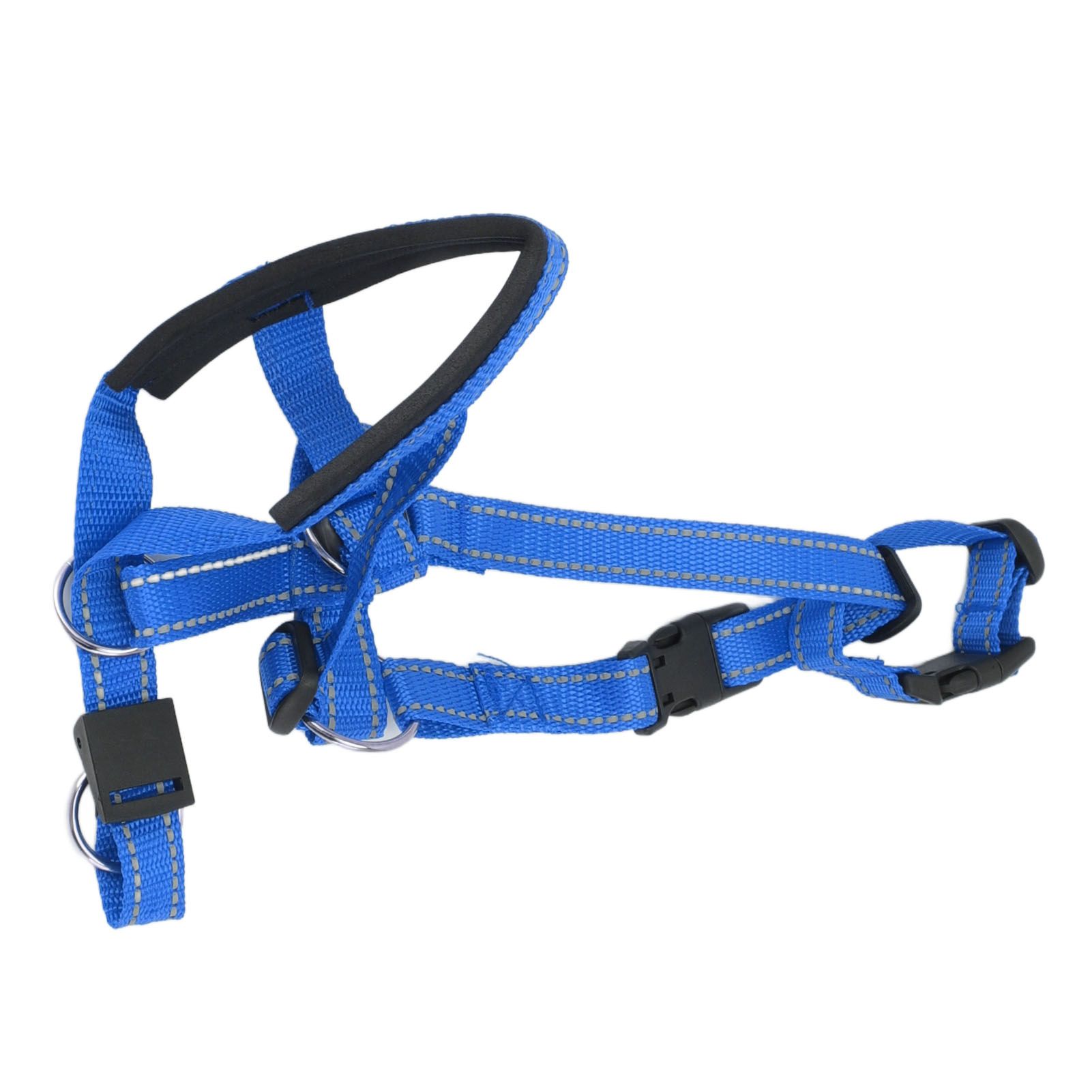 Dog Head Collar Breathable Dog Head Harness Dog Mouth Cover with Adjustable Strap for Outdoor Blue L - Image 5