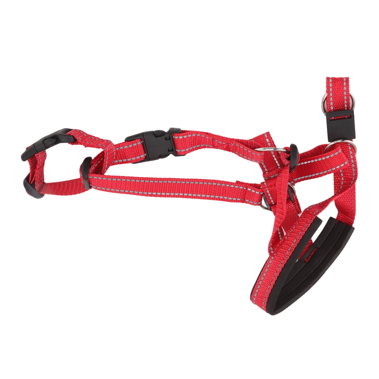 Dog Head Collar Breathable Dog Head Harness Dog Mouth Cover with Adjustable Strap for Outdoor Red L - Image 8
