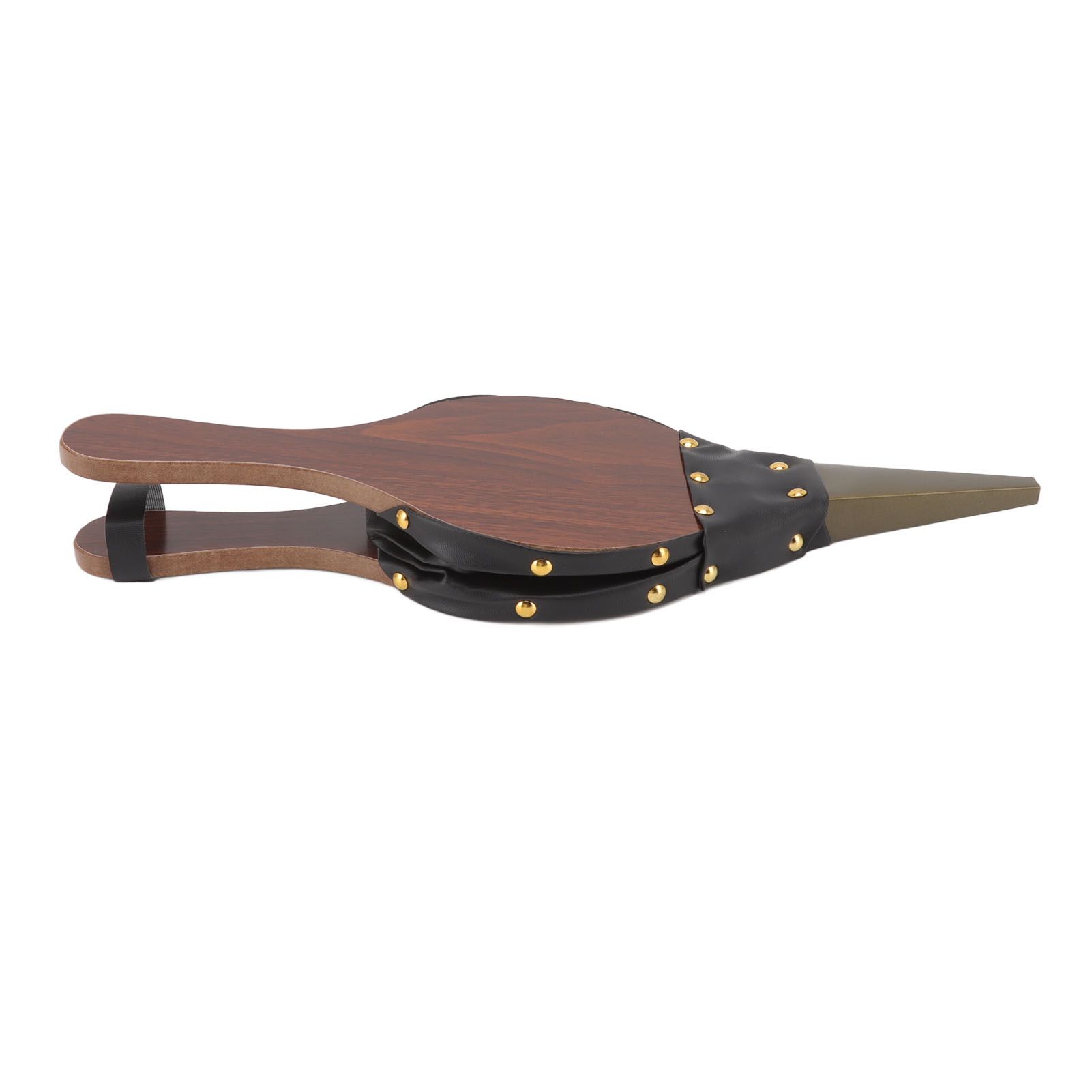 Wood Bellows 15.0 X 5in Fireplace Bellows Manual Air Blower Fireplace Tools with Hanging Strap for Outdoor Camping BBQ - Image 2