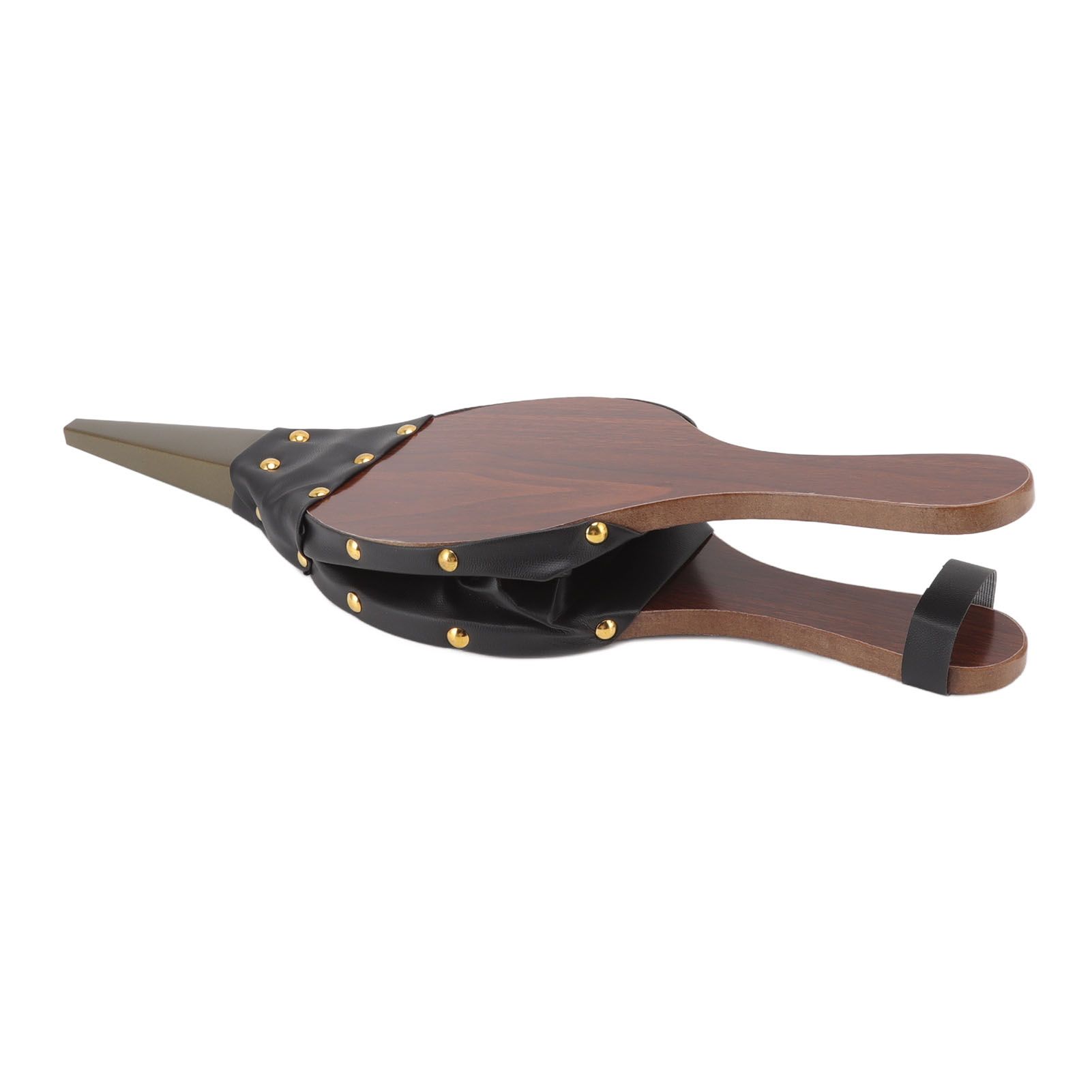 Wood Bellows 15.0 X 5in Fireplace Bellows Manual Air Blower Fireplace Tools with Hanging Strap for Outdoor Camping BBQ - Image 3