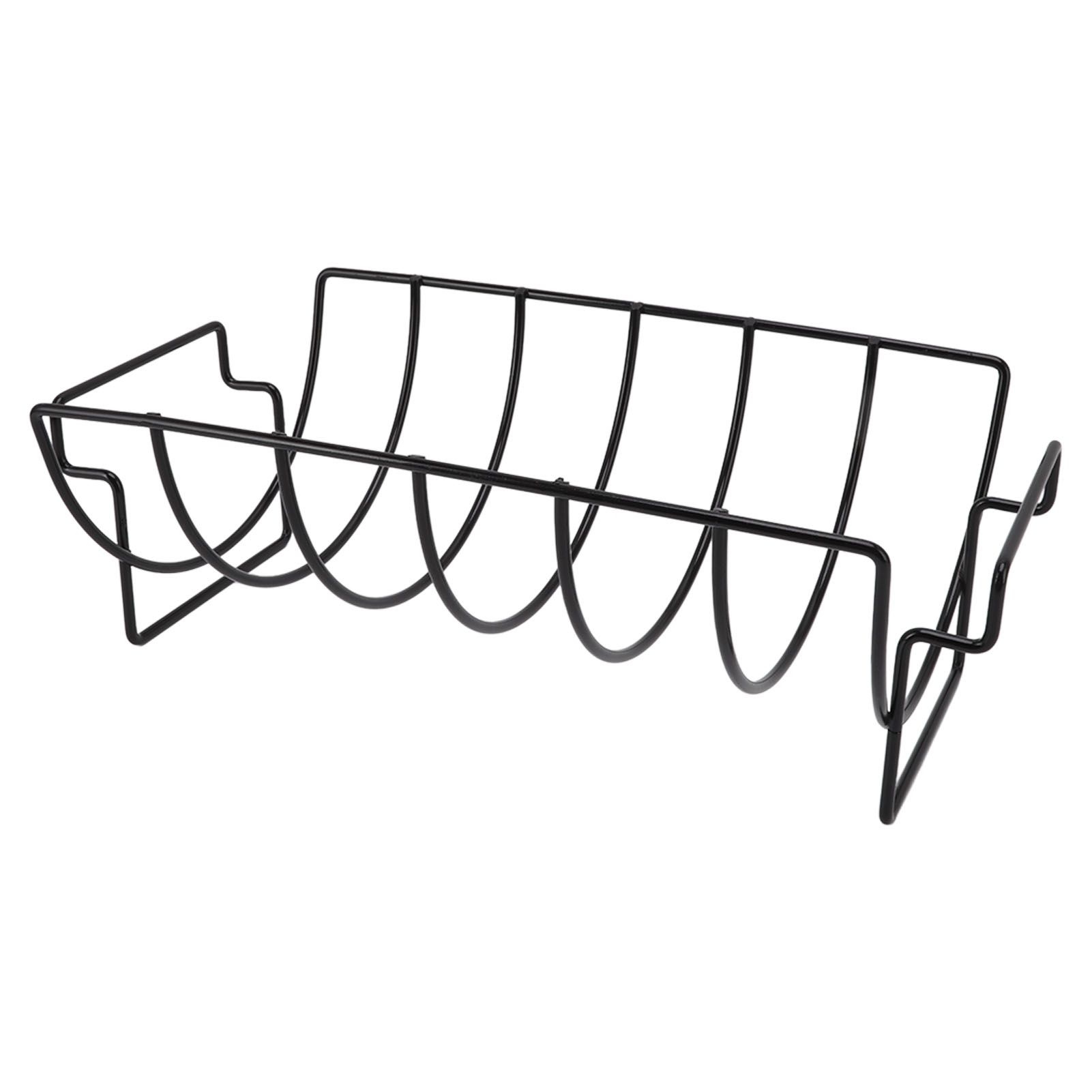 Rib Rack Non Stick Coated Chicken Steak Roasting Stand Barbecue Tool Beef Ribs Grill - Image 7