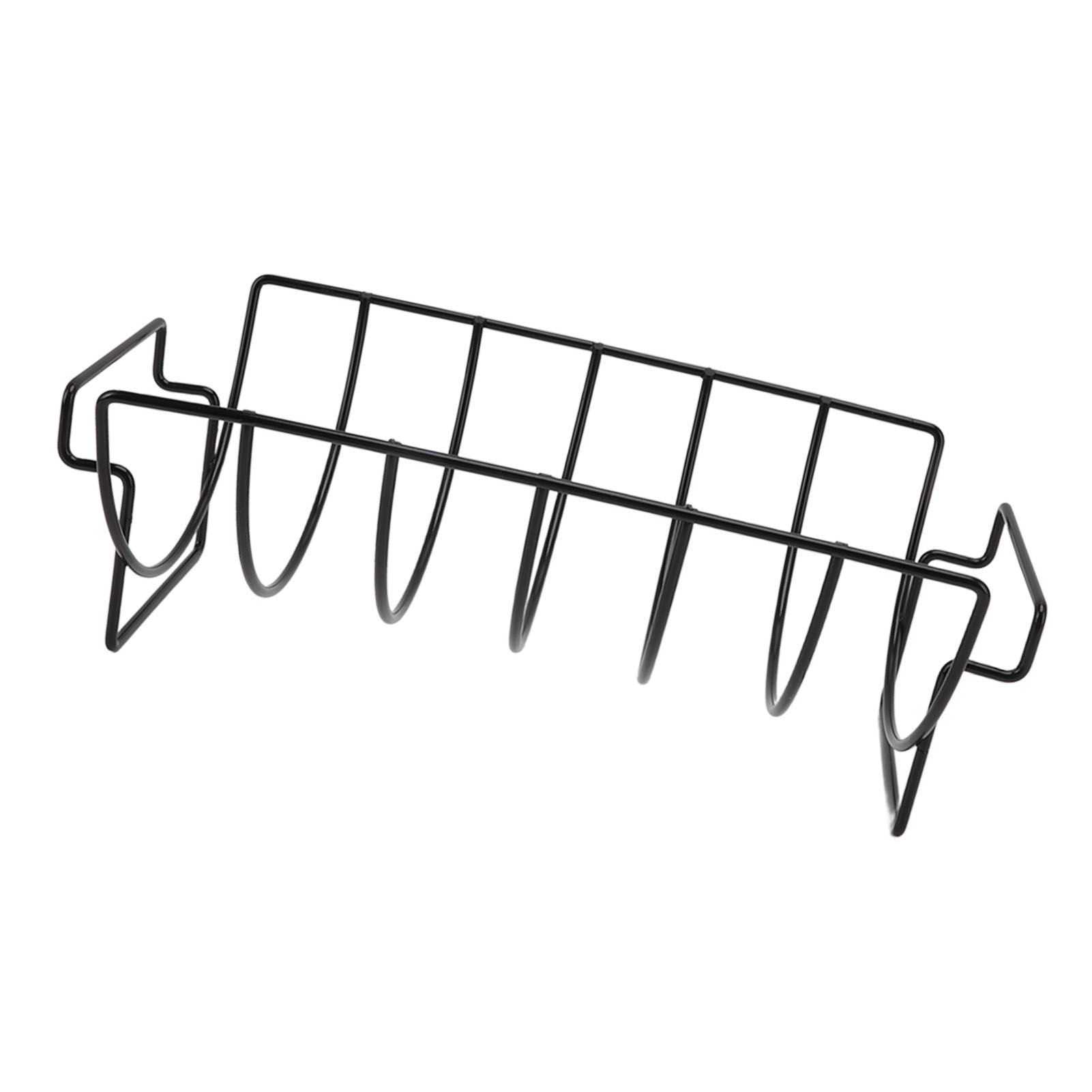 Rib Rack Non Stick Coated Chicken Steak Roasting Stand Barbecue Tool Beef Ribs Grill - Image 8
