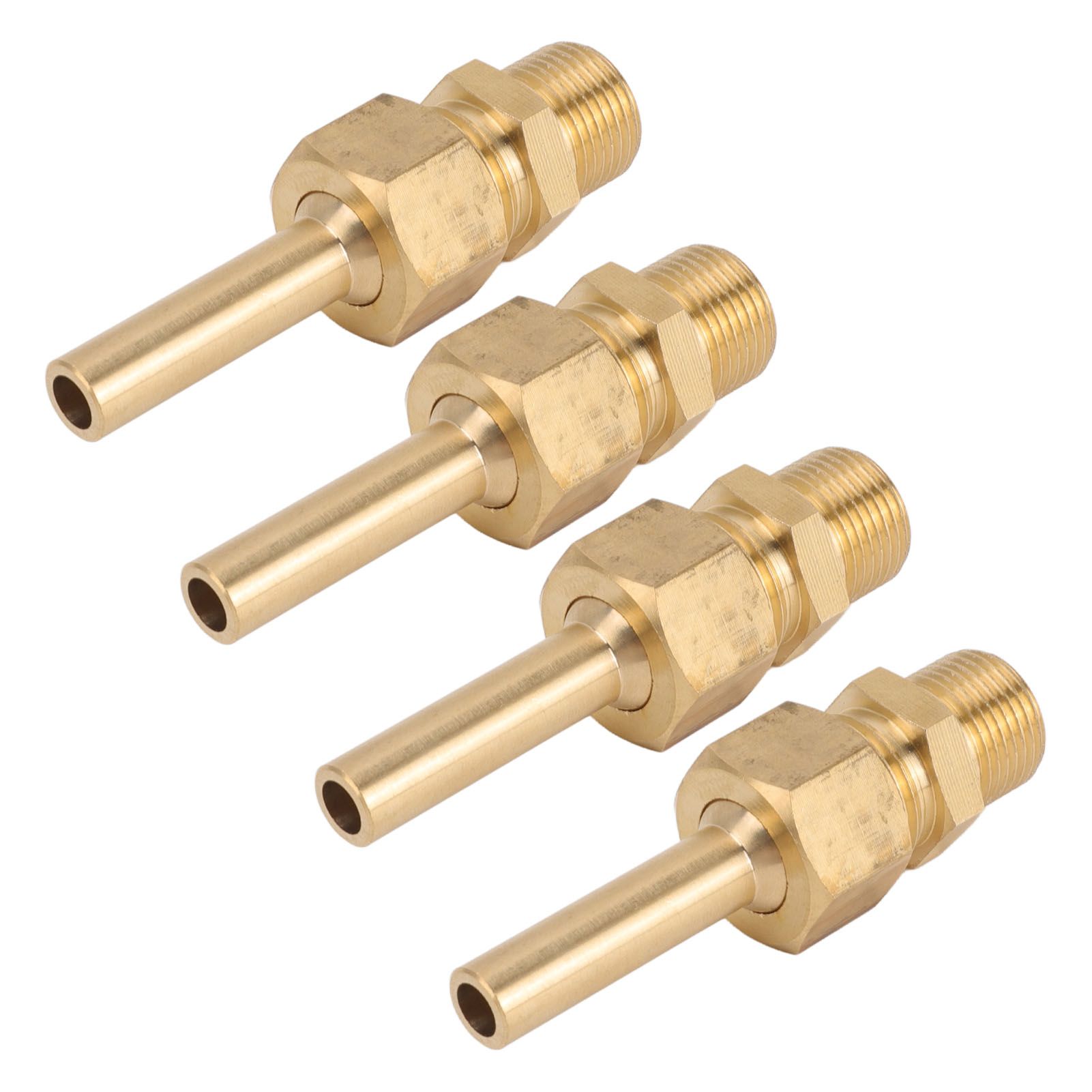 4 PCS Water Fountain Nozzles Pure Copper Large Hexagonal Direct Jet Nozzle Waterscape Single Nozzle Male Thread G3/8 - Image 7