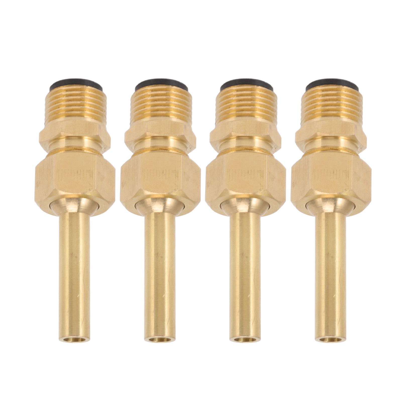 4 PCS Water Fountain Nozzles Pure Copper Large Hexagonal Direct Jet Nozzle Waterscape Single Nozzle Male Thread G1/2 - Image 2