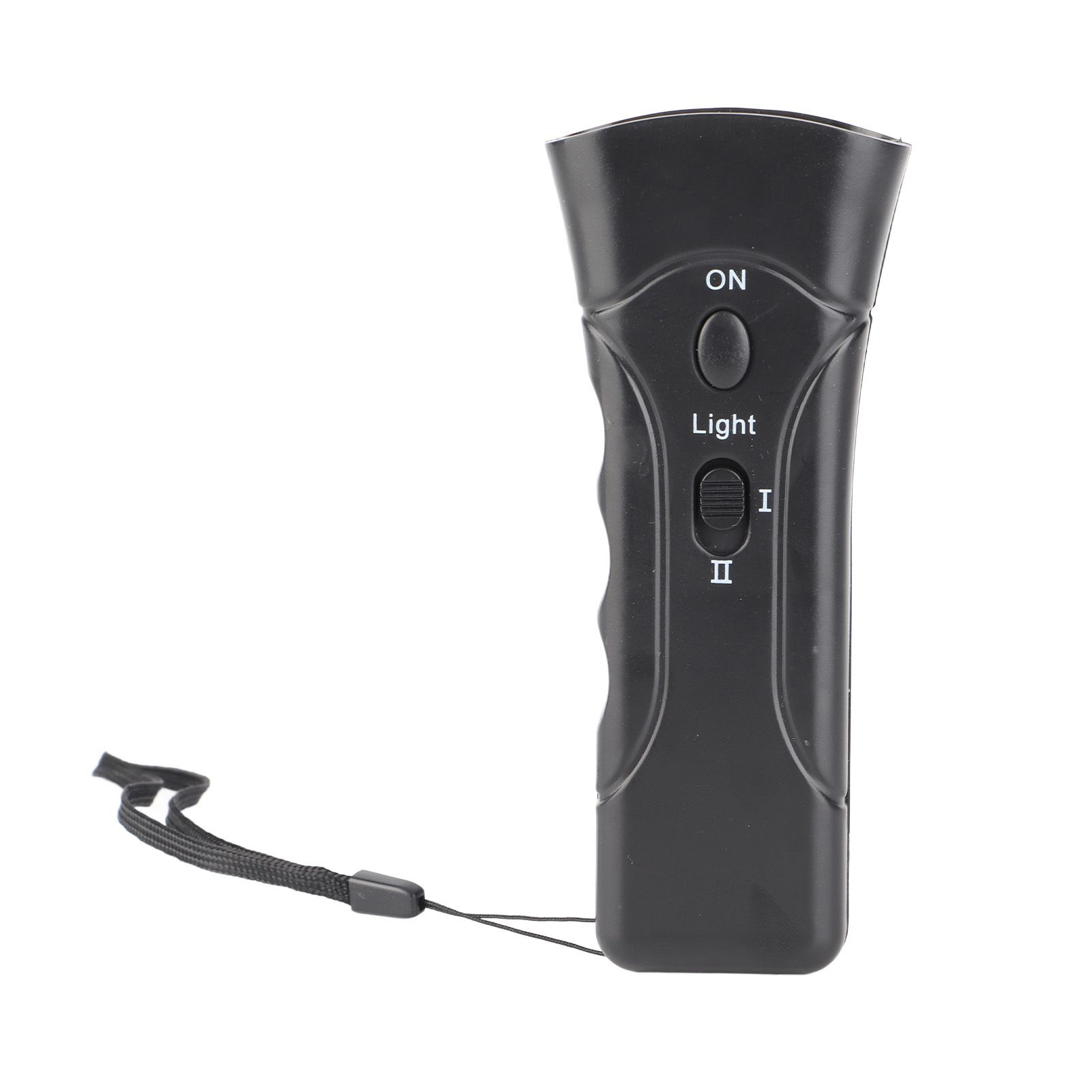 Dog Barking Deterrent Ultrasound Dual Horn Handheld Dog Bark Control Training Device for Outdoor Black - Image 1