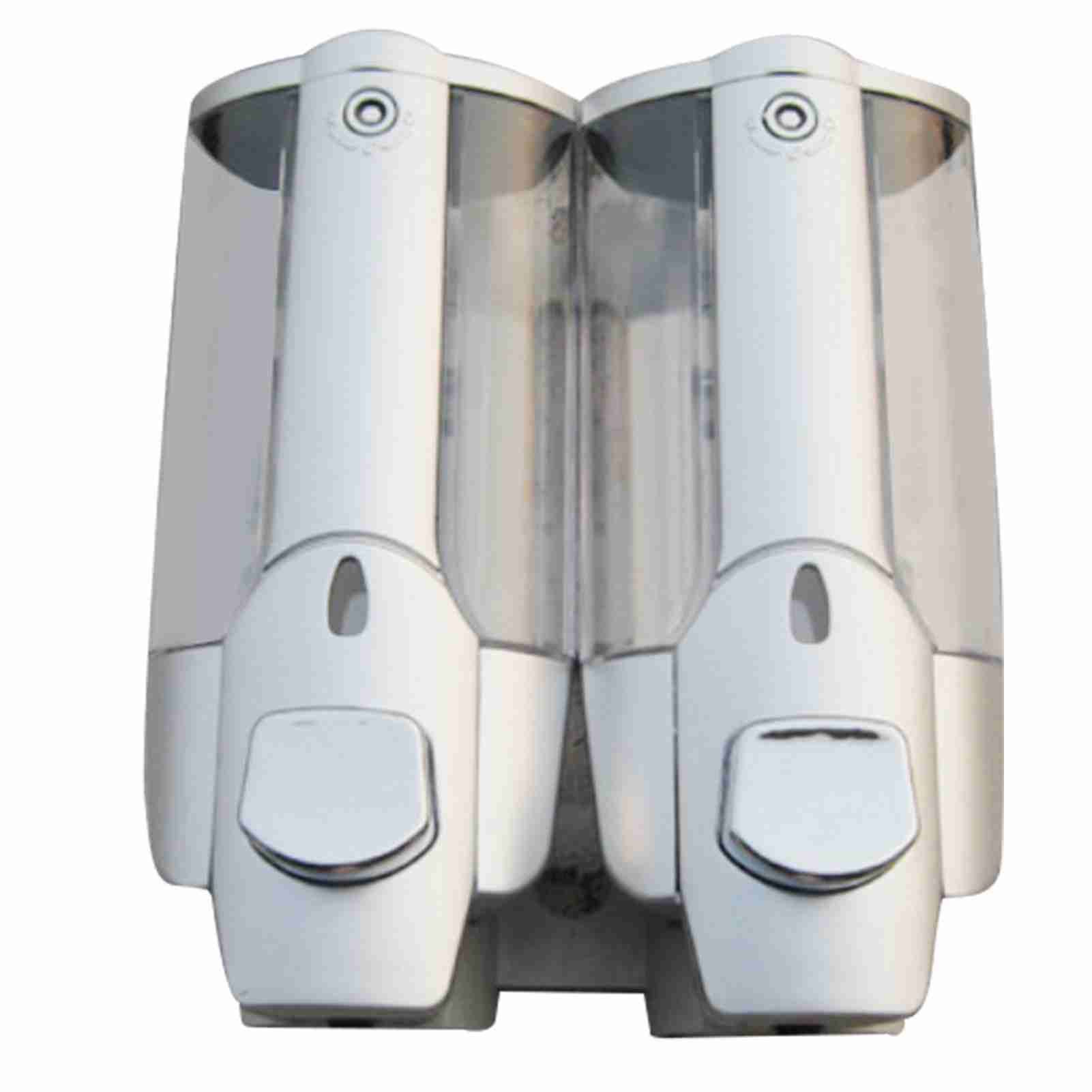 2pcs Shower Shampoo Dispenser Multipurpose Wall Mounted Soap Dispenser for Home Kitchen Bathroom 350ml - Image 1