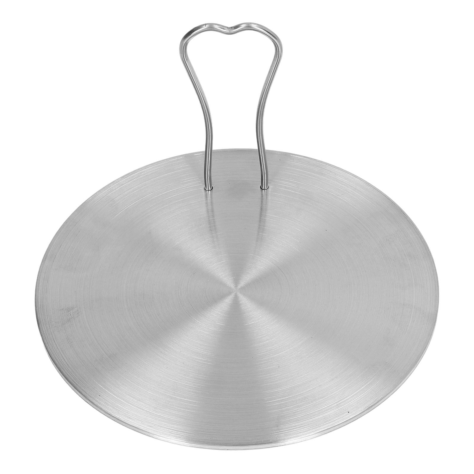 Heat Diffuser Plate Stainless Steel Induction Plate Electric Induction Cooker Diffuser Adapter for Home Kitchen 18# 17.5cm / 6.9in - Image 2