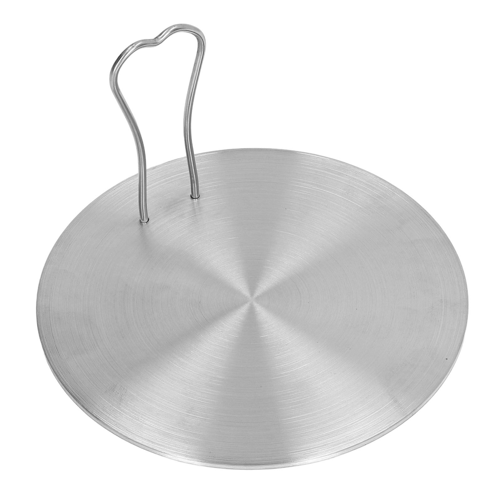 Heat Diffuser Plate Stainless Steel Induction Plate Electric Induction Cooker Diffuser Adapter for Home Kitchen 18# 17.5cm / 6.9in - Image 3