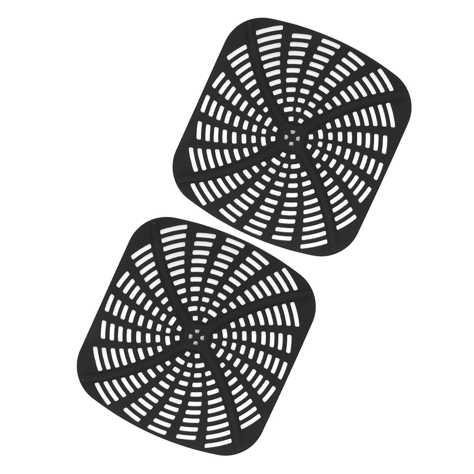 2pcs Fryer Reusable Silicone Fryer Liner Scratch Resistant Silicone Liner Mat for Ninja Foodi AG301 Fryer Black - Image 7