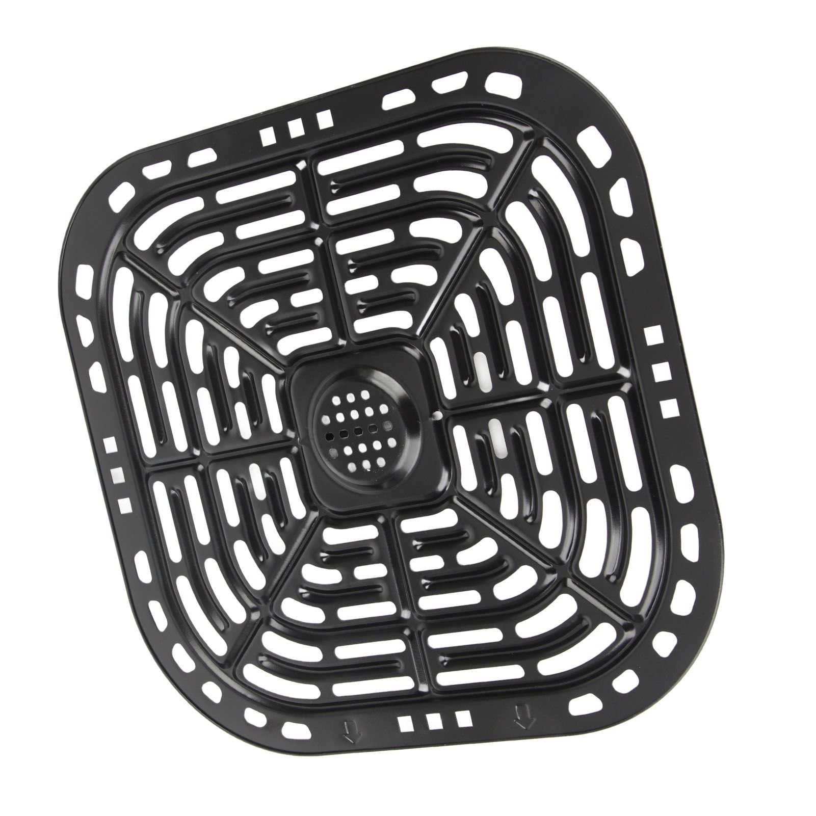 Square 24x23cm Fryer Replacement Grill Pan 304 Stainless Steel Fryer Replacement Crisper Plate - Image 3