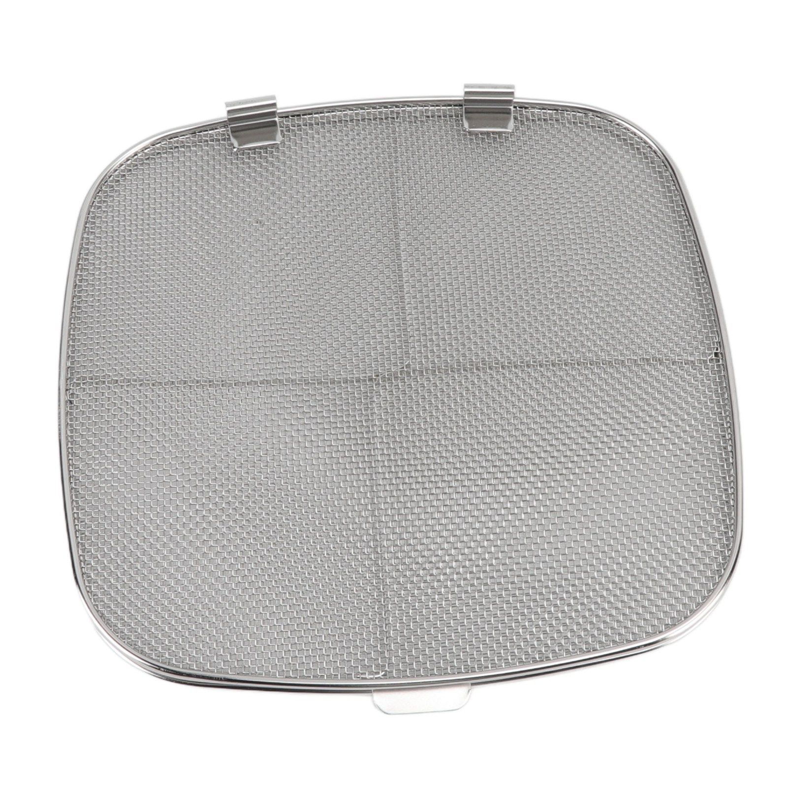 Fryer Splatter Screen 304 Stainless Steel Double Deck Fryer Splatter Shield for Oval Barbecue Machine Home - Image 3