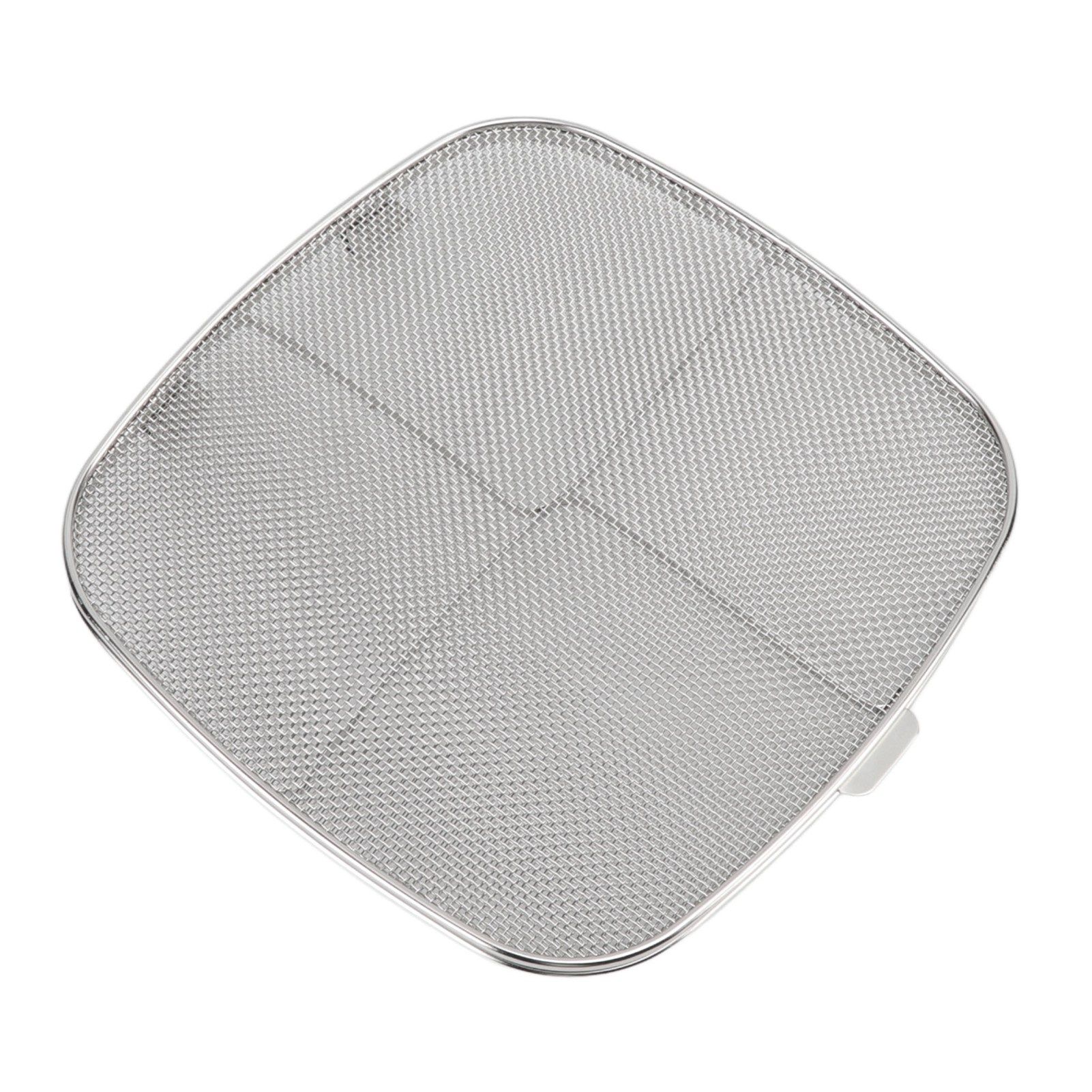 Fryer Splatter Screen 304 Stainless Steel Double Deck Fryer Splatter Shield for Oval Barbecue Machine Home - Image 7