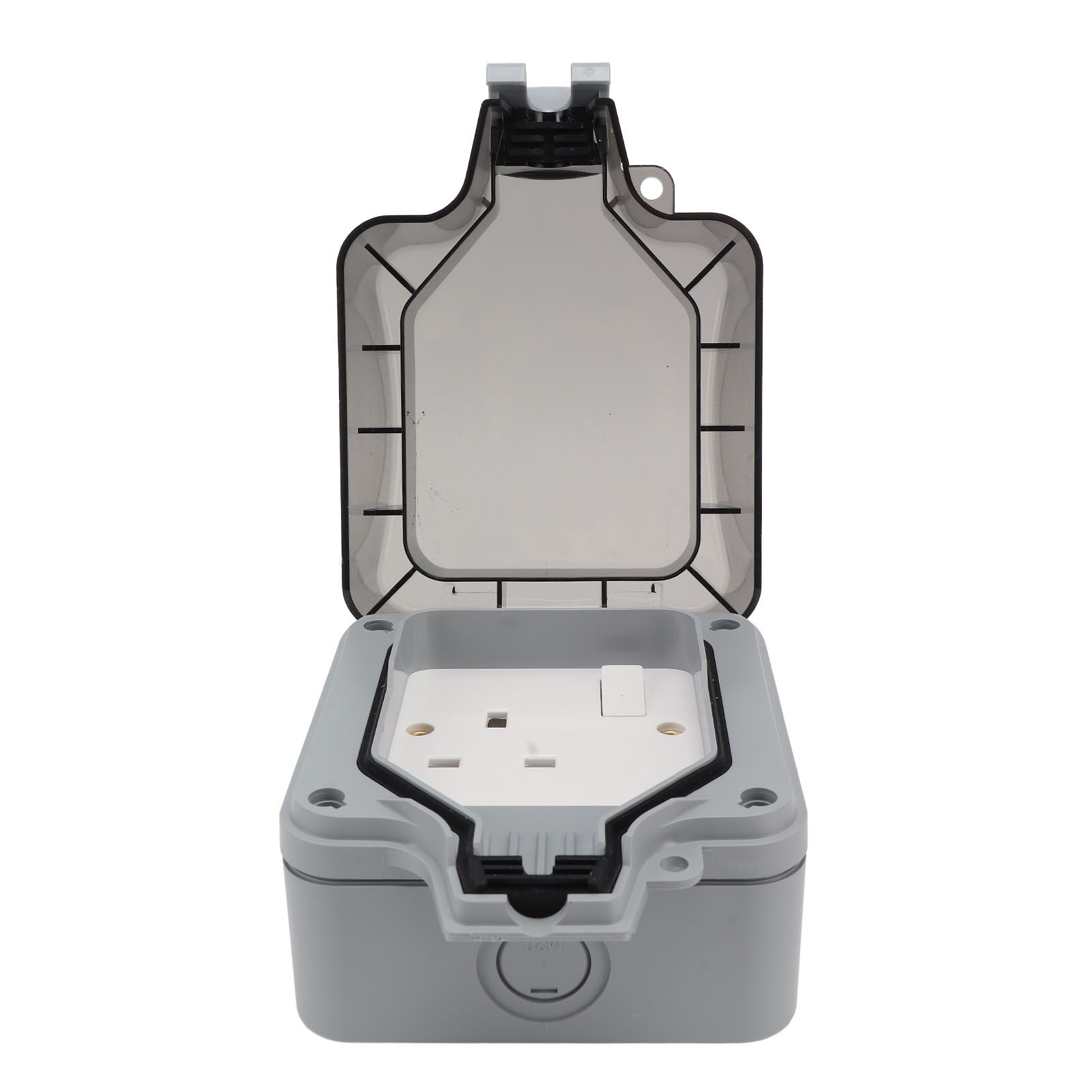 IP66 Outdoor Waterproof Switch Socket Box Surface Mounted Splashproof Dustproof Charging UK Socket 250V - Image 4